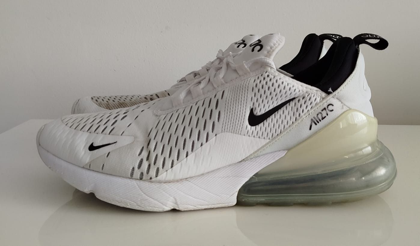 Nike Nike Air Max 270 Low White AH8050-100 Size US 10 / EU 43 - 3 Thumbnail