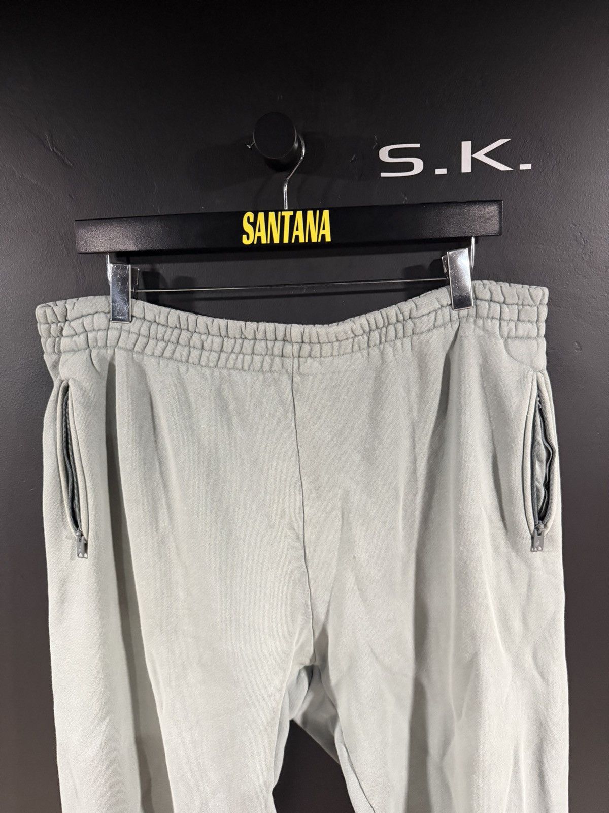 Yeezy Yeezy Season 6 Kanye West Ye Light Blue Sweatpants S Size US 35 - 2 Thumbnail
