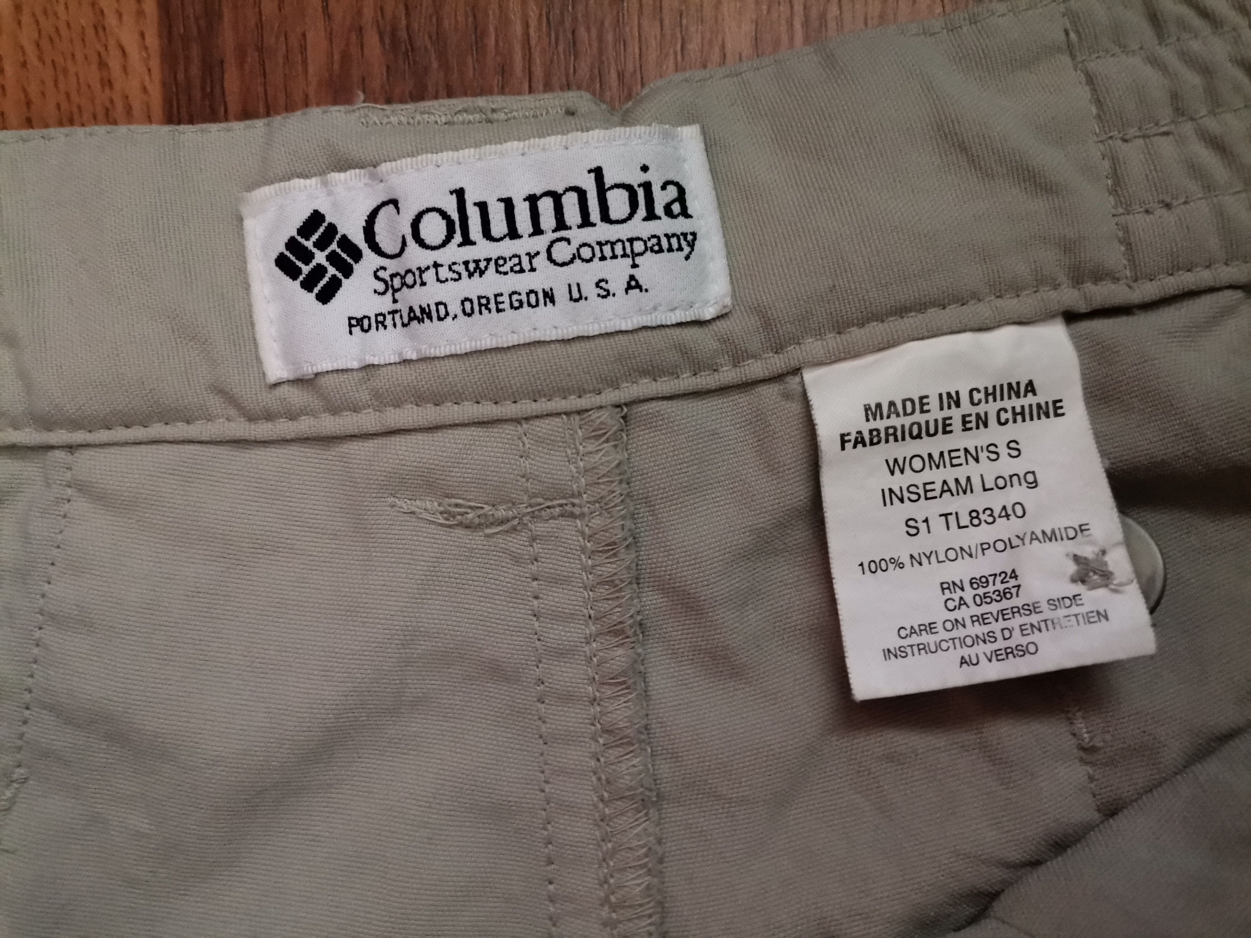 Columbia Columbia Women's Cargo Pants Size 26" / US 2 / IT 38 - 2 Thumbnail