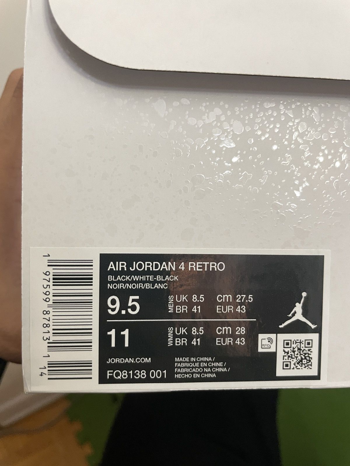 Jordan Brand × Nike Jordan 4 White thunder Size US 9.5 / EU 42-43 - 10 Thumbnail