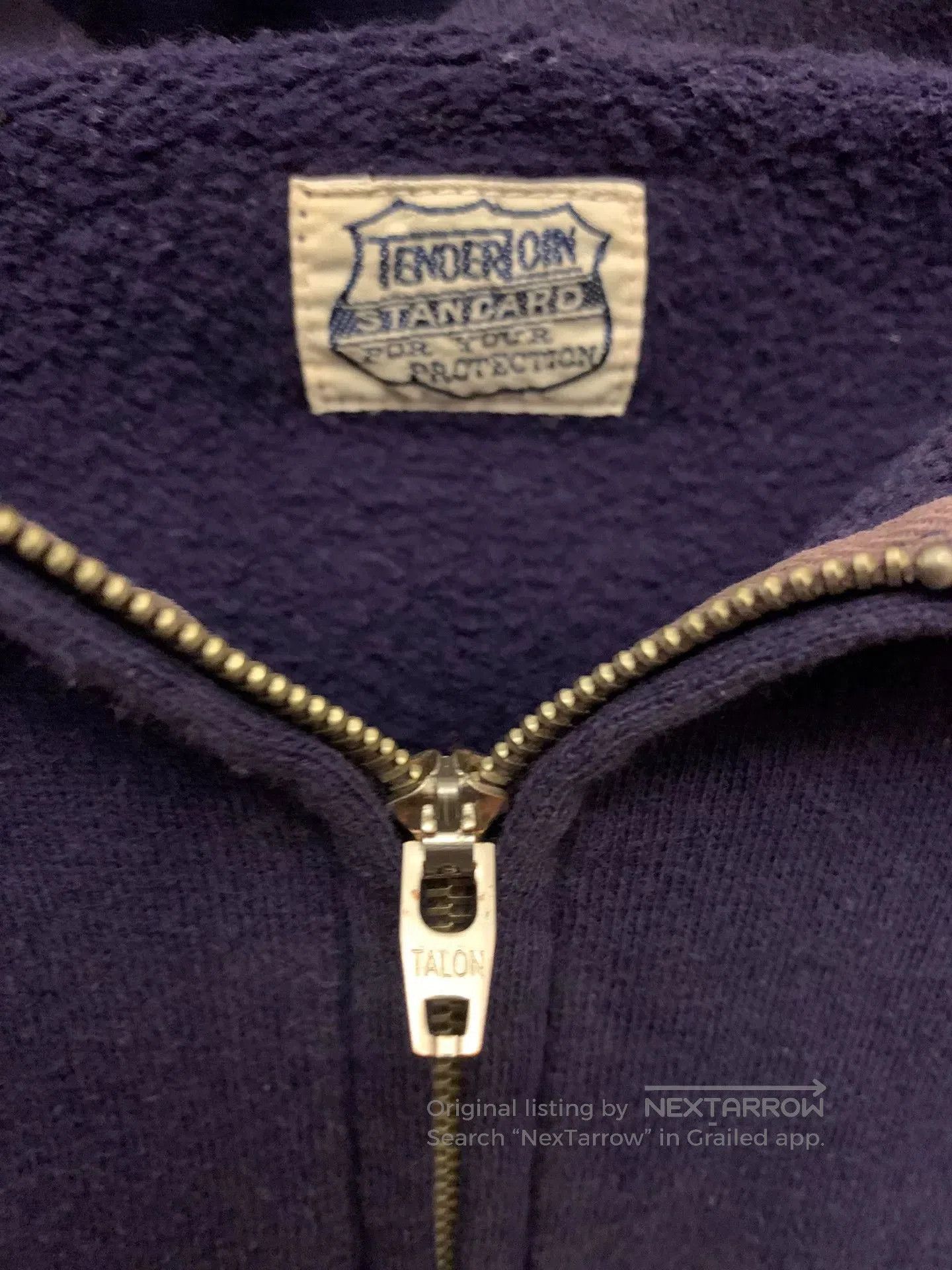 Tenderloin navy blue zip. Size US M / EU 48-50 / 2 - 5 Thumbnail