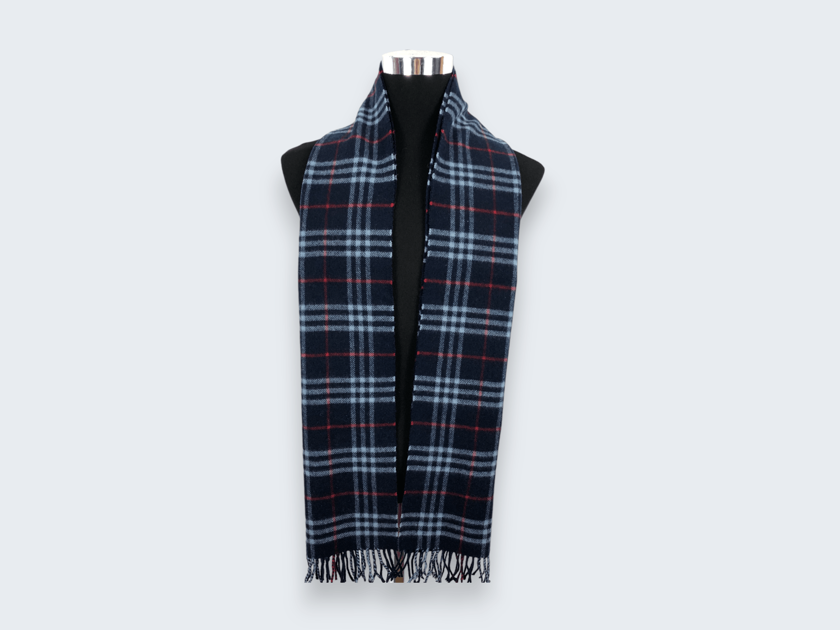 Burberry × Vintage Vintage Burberry Scarf Muffler MF054 Size ONE SIZE - 1 Thumbnail