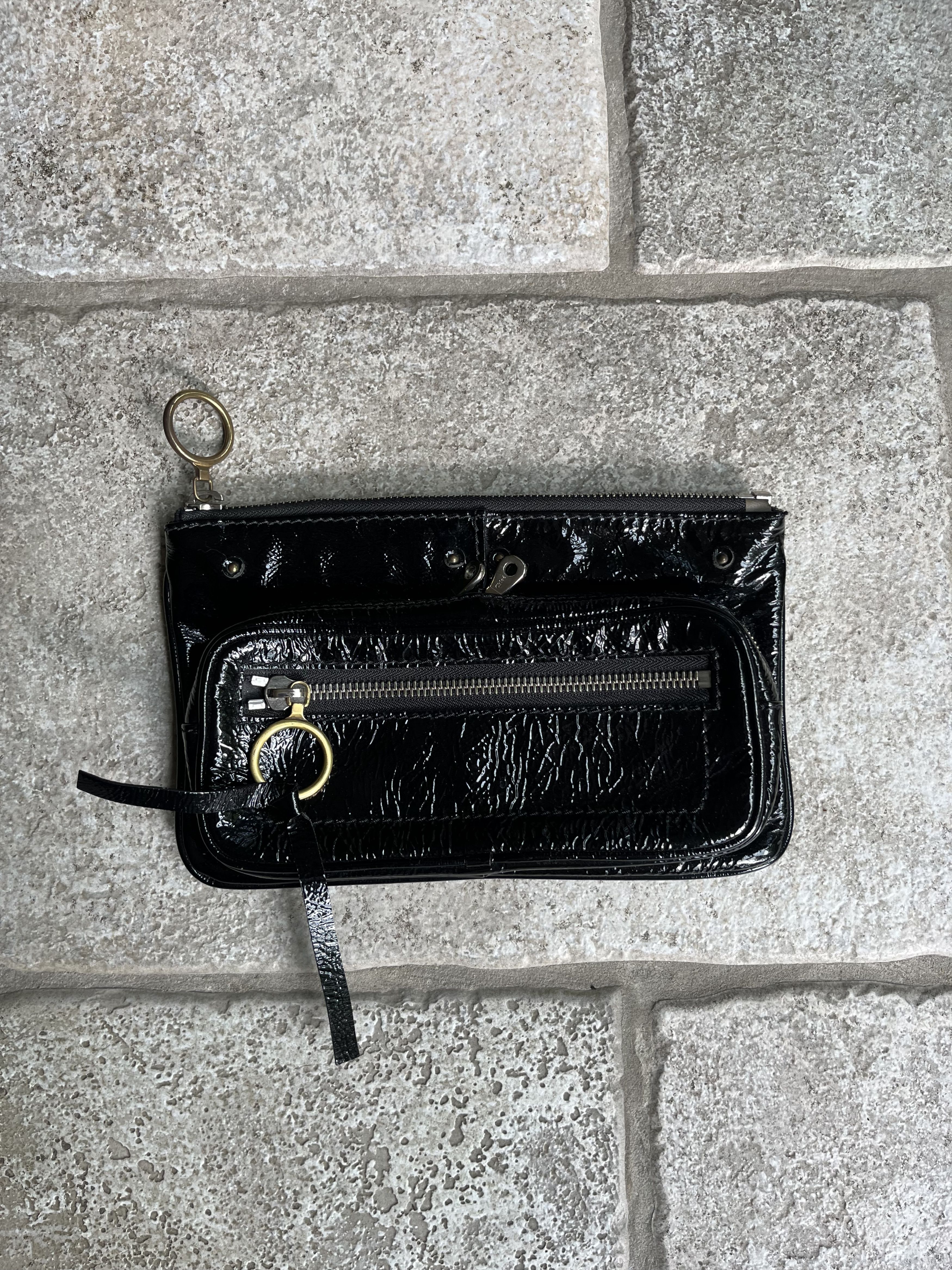 Chloe Chloe betty patent leather clutch bag Size ONE SIZE - 1 Thumbnail