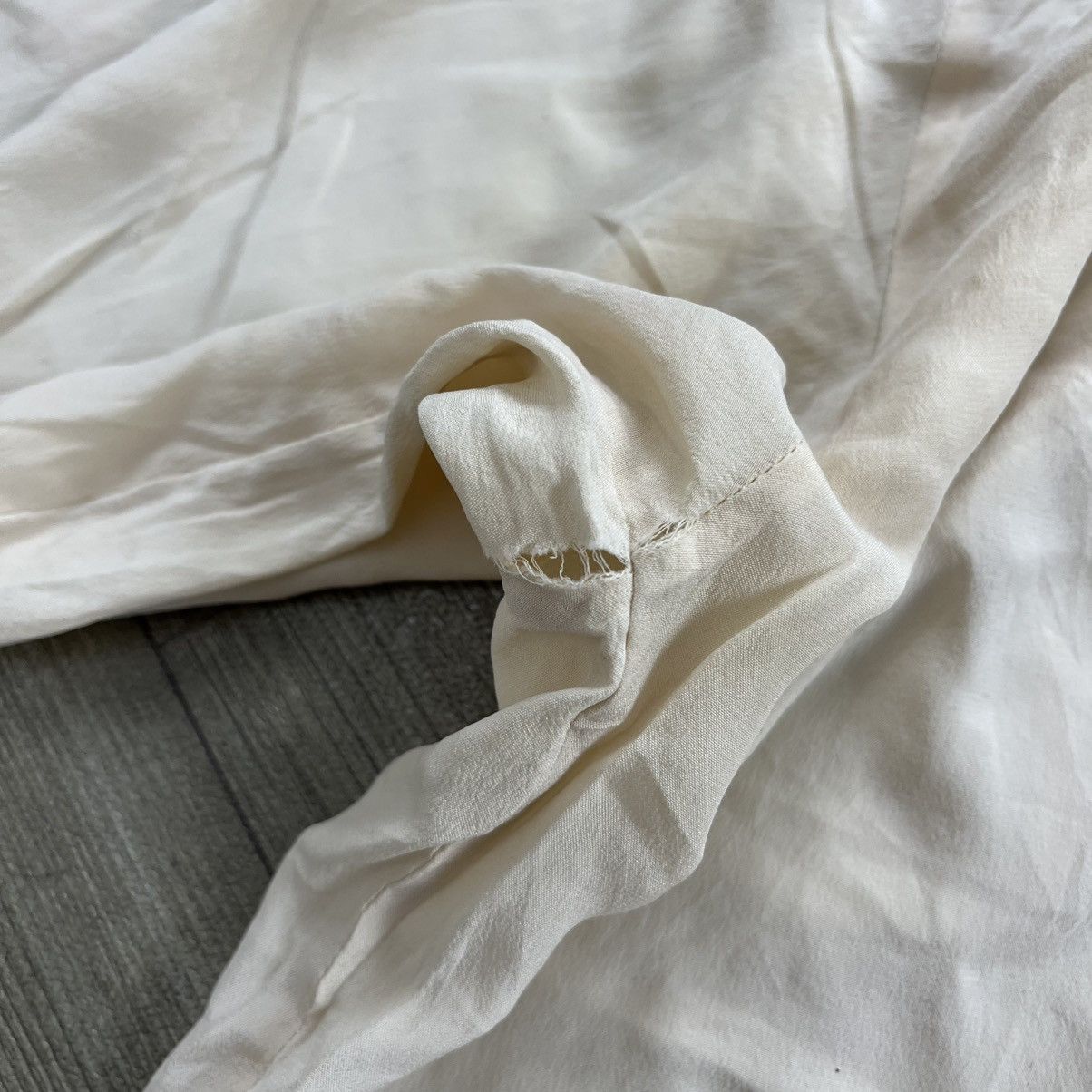 Burberry 1990s Vintage Burberrys Paris Italy Silk Shirt Luxury Size US M / EU 48-50 / 2 - 14 Thumbnail