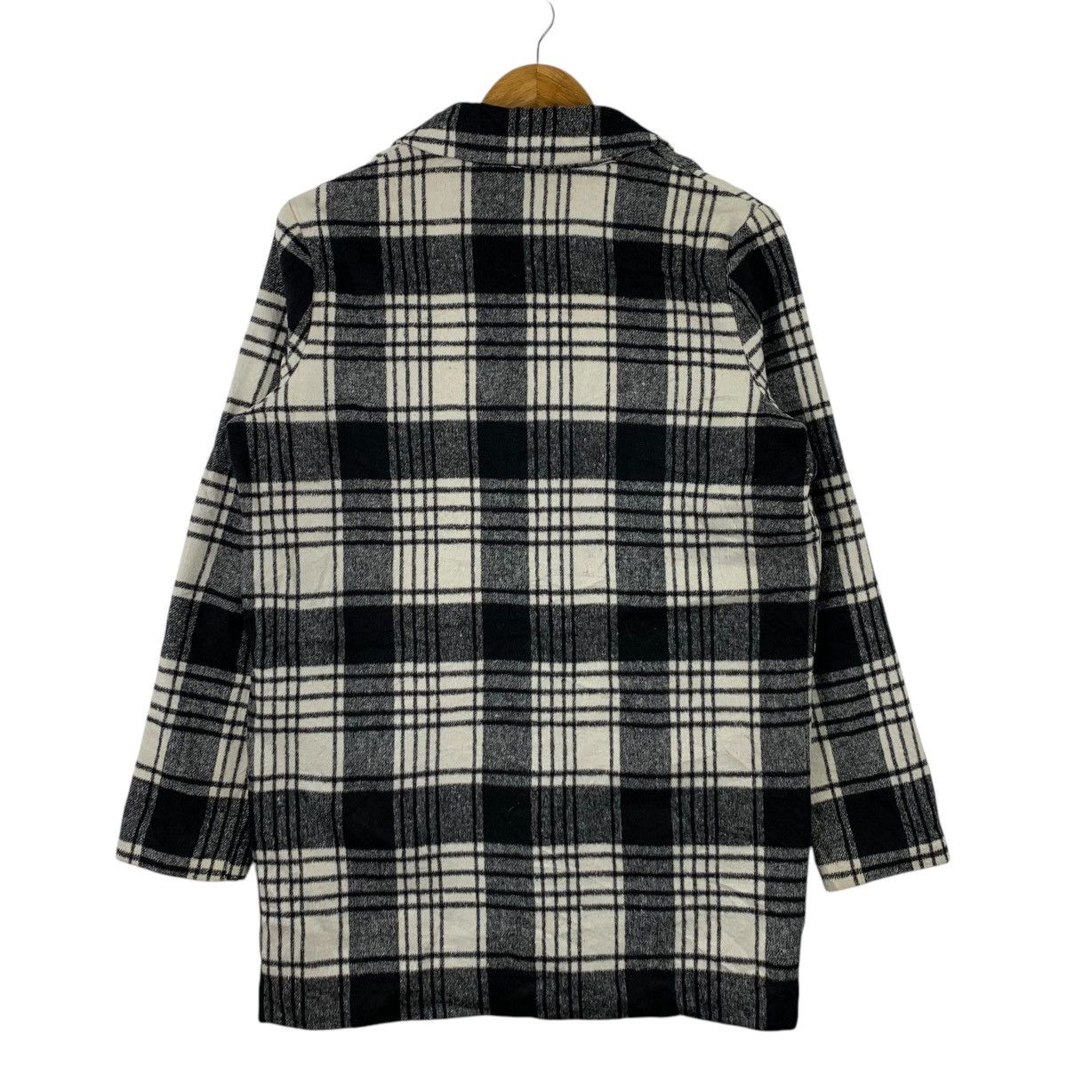 Forever 21 FOREVER 21 Japanese Brand Casualwear Checkered Wool Jacket Size M / US 6-8 / IT 42-44 - 2 Thumbnail