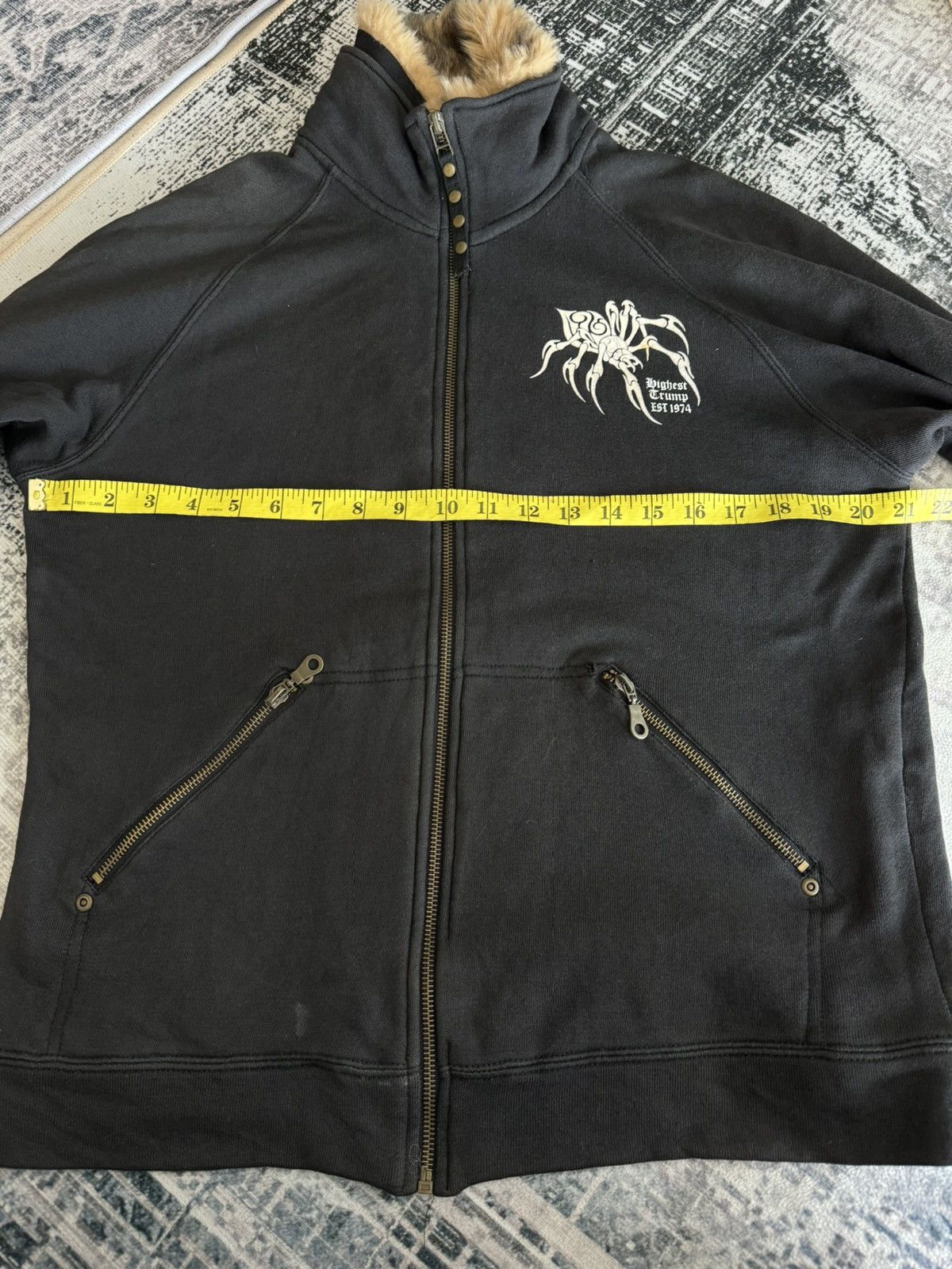 Japanese Brand XX Vintage Spider Fur Raccoon Goa Jacket Size US M / EU 48-50 / 2 - 16 Thumbnail