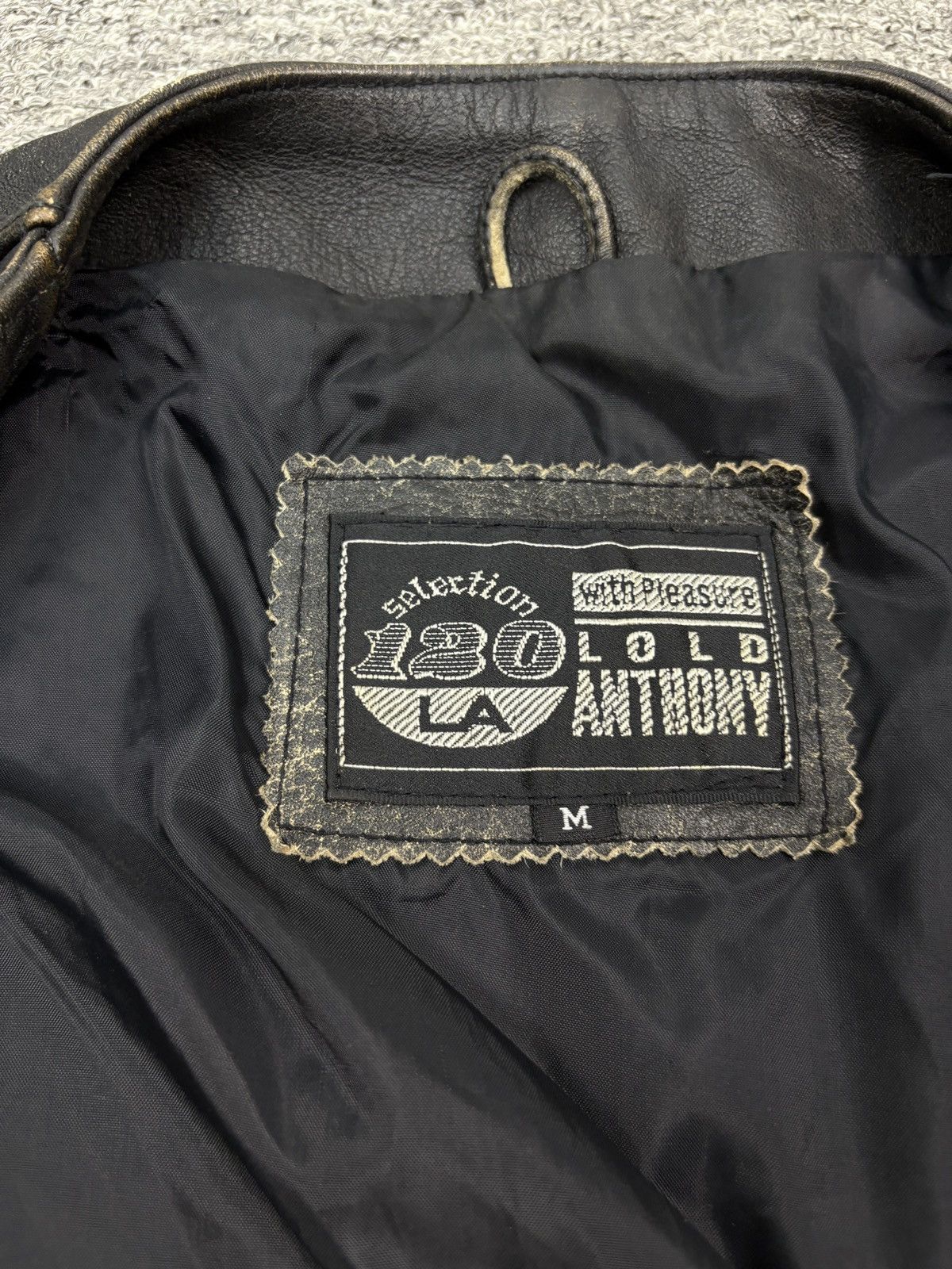 Leather Vintage Leather Jacket Vest Riding Moto Harley Davidson Size US M / EU 48-50 / 2 - 2 Thumbnail