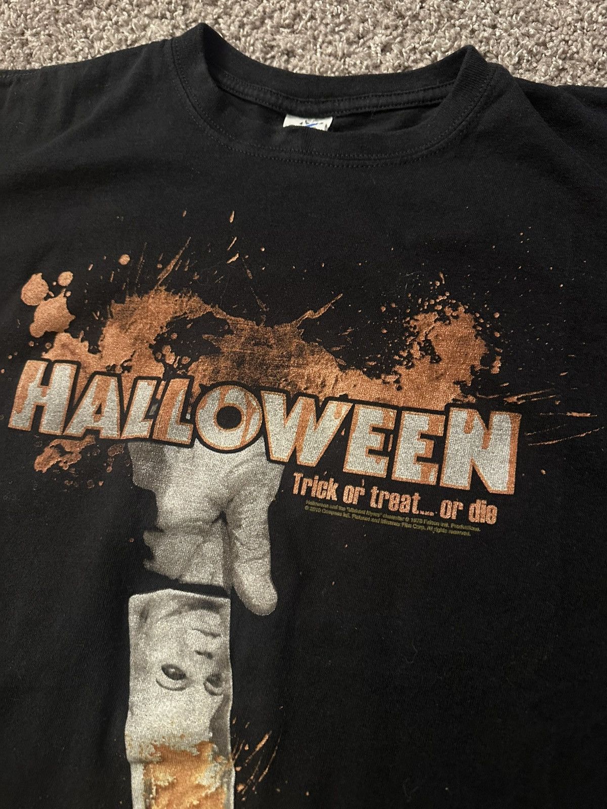 Vintage Vintage Halloween Movie Promo Shirt Michael Myers Knife Size US L / EU 52-54 / 3 - 2 Thumbnail