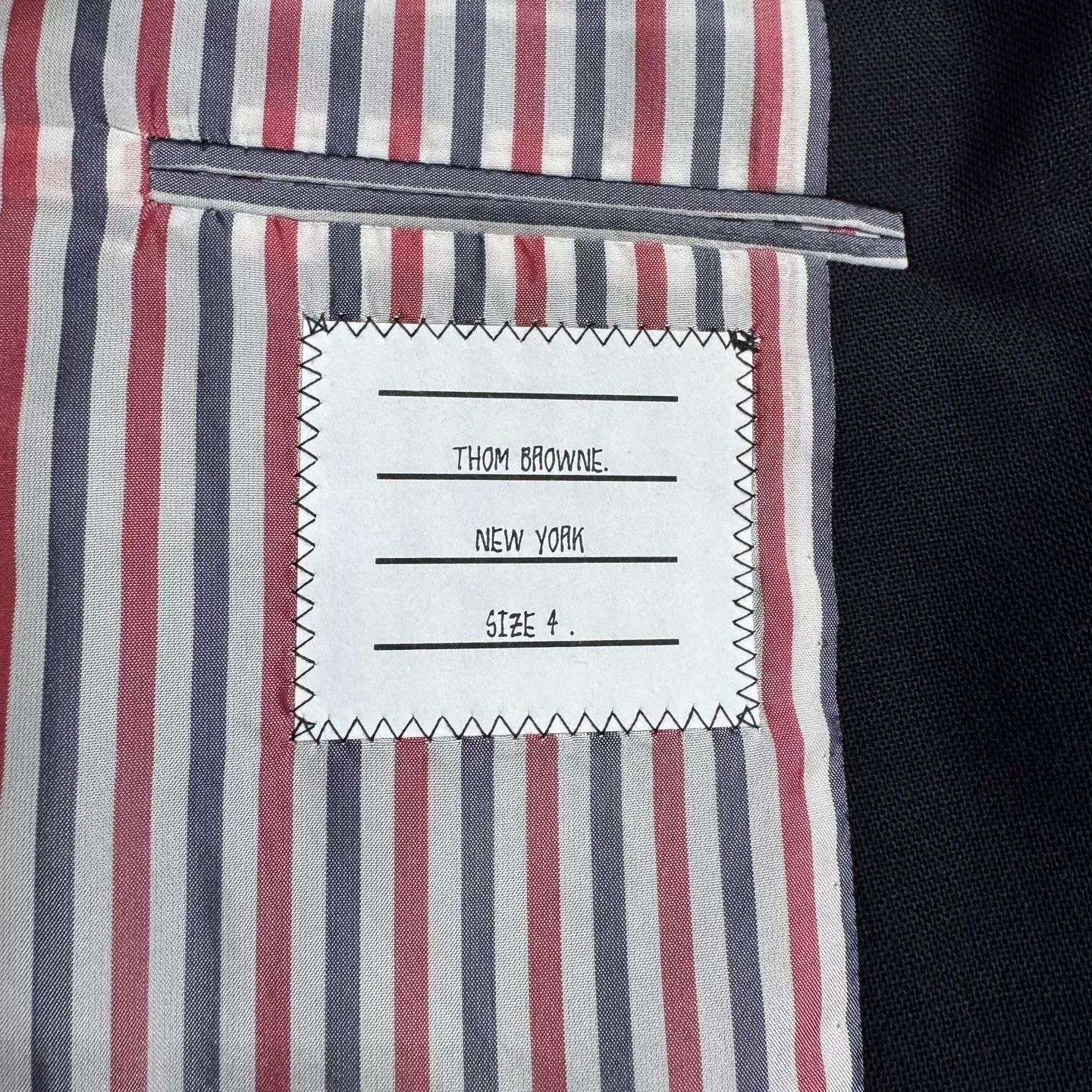 Thom Browne Thom Browne Wool Suit Jacket for Men. Size US M / EU 48-50 / 2 - 3 Thumbnail