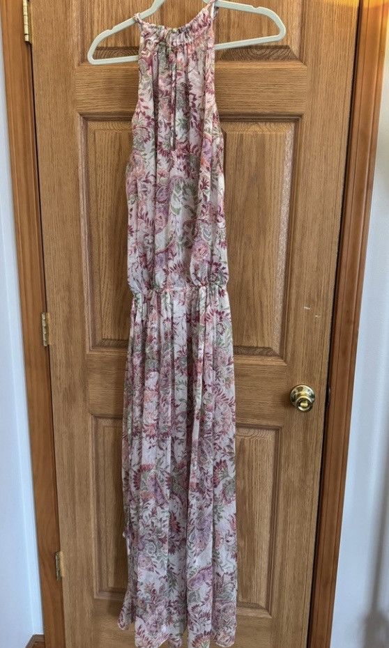 MISA Los Angeles NWT Misa Los Angeles Angelina Chiffon Maxi Dress Rainbow Size M / US 6-8 / IT 42-44 - 7 Thumbnail