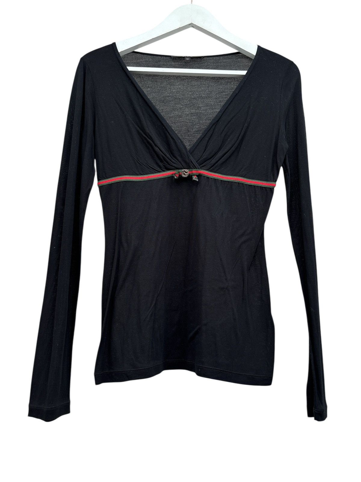 Gucci Modal Longsleeve Top Size M / US 6-8 / IT 42-44 - 1 Thumbnail