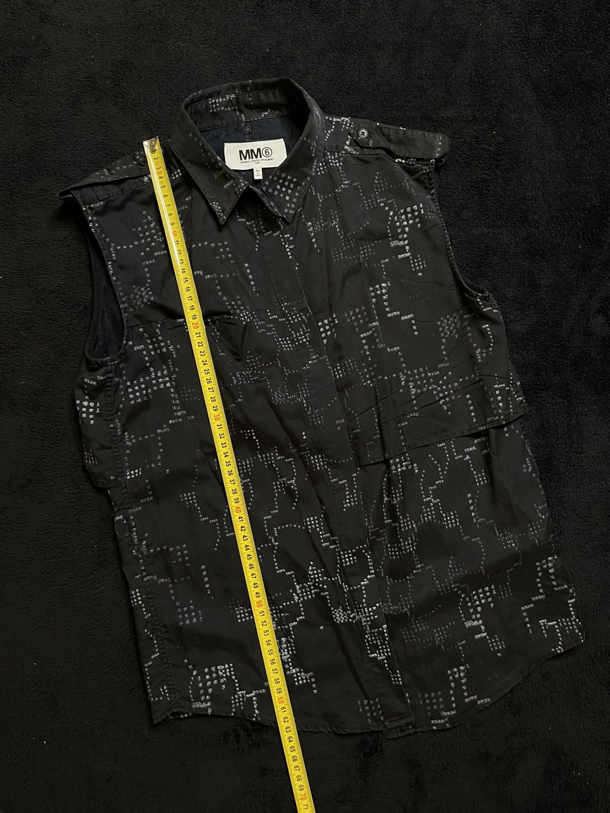 Maison Margiela Maison Margiela MM6 2013 Sleeveless Shirt Size M Size M / US 6-8 / IT 42-44 - 10 Thumbnail