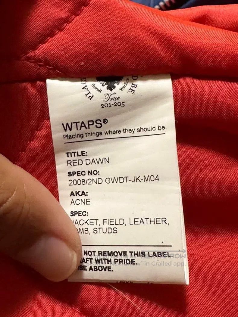 Wtaps Wtaps Lindu sheepskin jacket Size US M / EU 48-50 / 2 - 8 Thumbnail