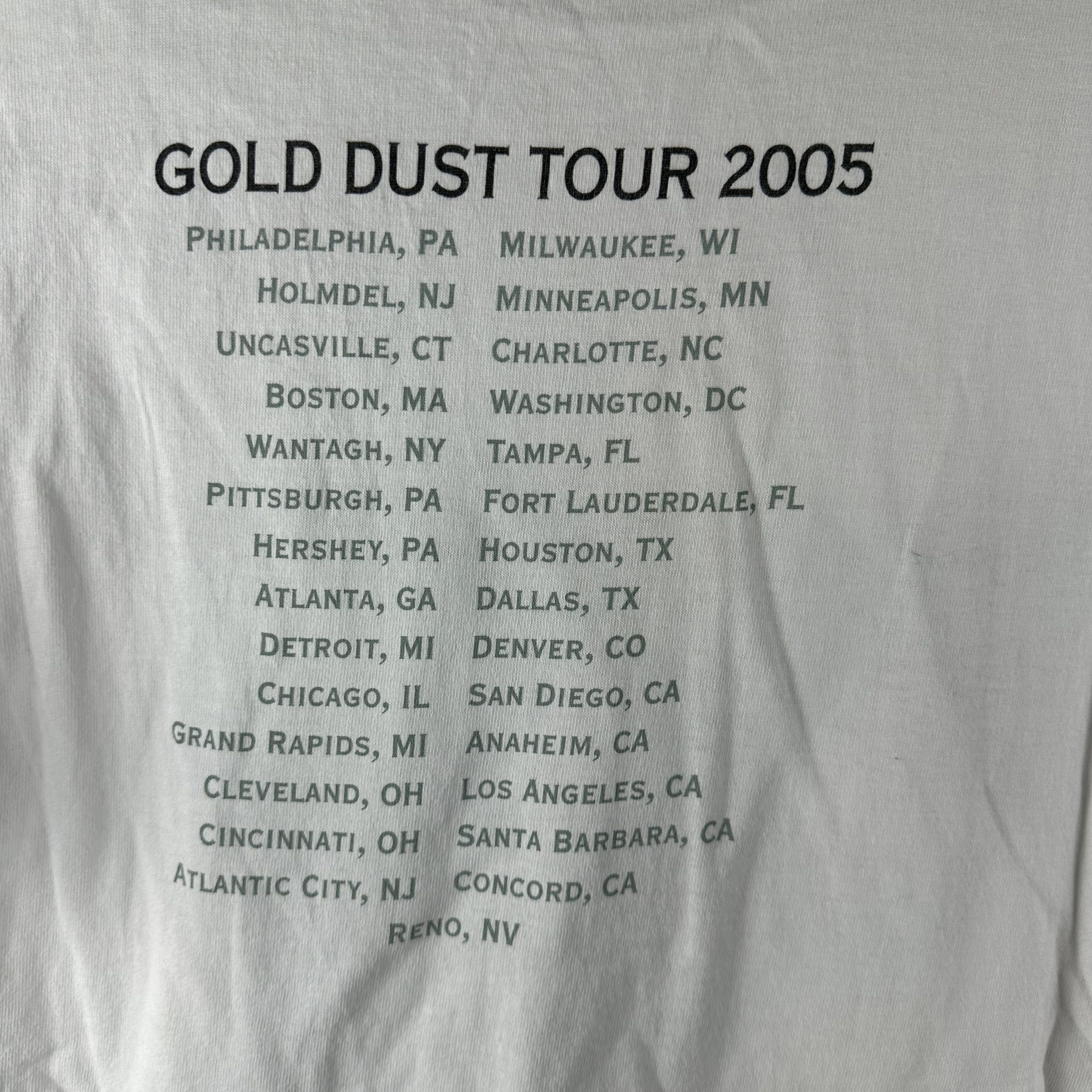 Vintage ​​​​2005 Stevie Nicks Gold Dust Tour Fleetwood Mac T-shirt Size US XL / EU 56 / 4 - 4 Thumbnail
