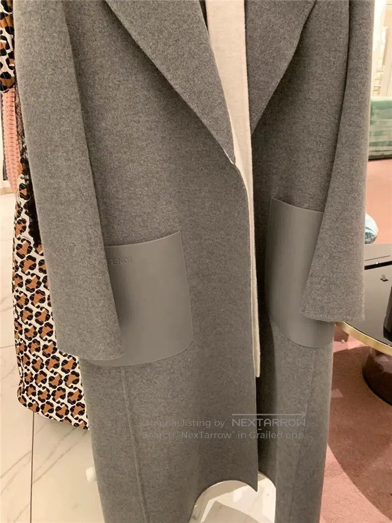 Fendi Fendi Genuine Cashmere Fur Collar Coat Size S / US 4 / IT 40 - 2 Thumbnail