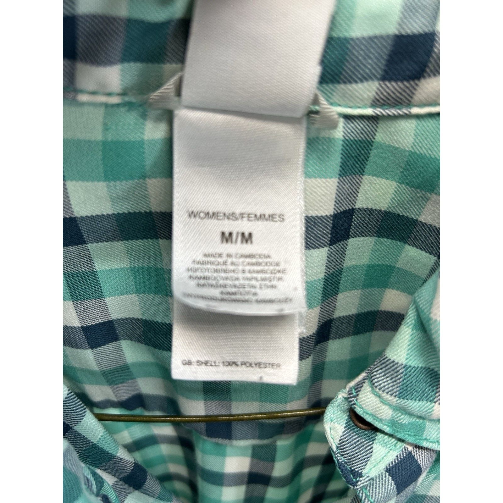 The North Face The North Face Women M Plaid Longsleeve Pearl Outdoors Size M / US 6-8 / IT 42-44 - 2 Thumbnail