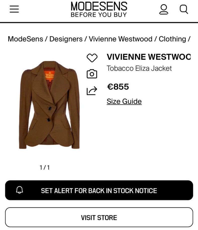 Vivienne Westwood Vivienne Westwood A red-tasseled suit jacket Size XS / US 0-2 / IT 36-38 - 6 Thumbnail