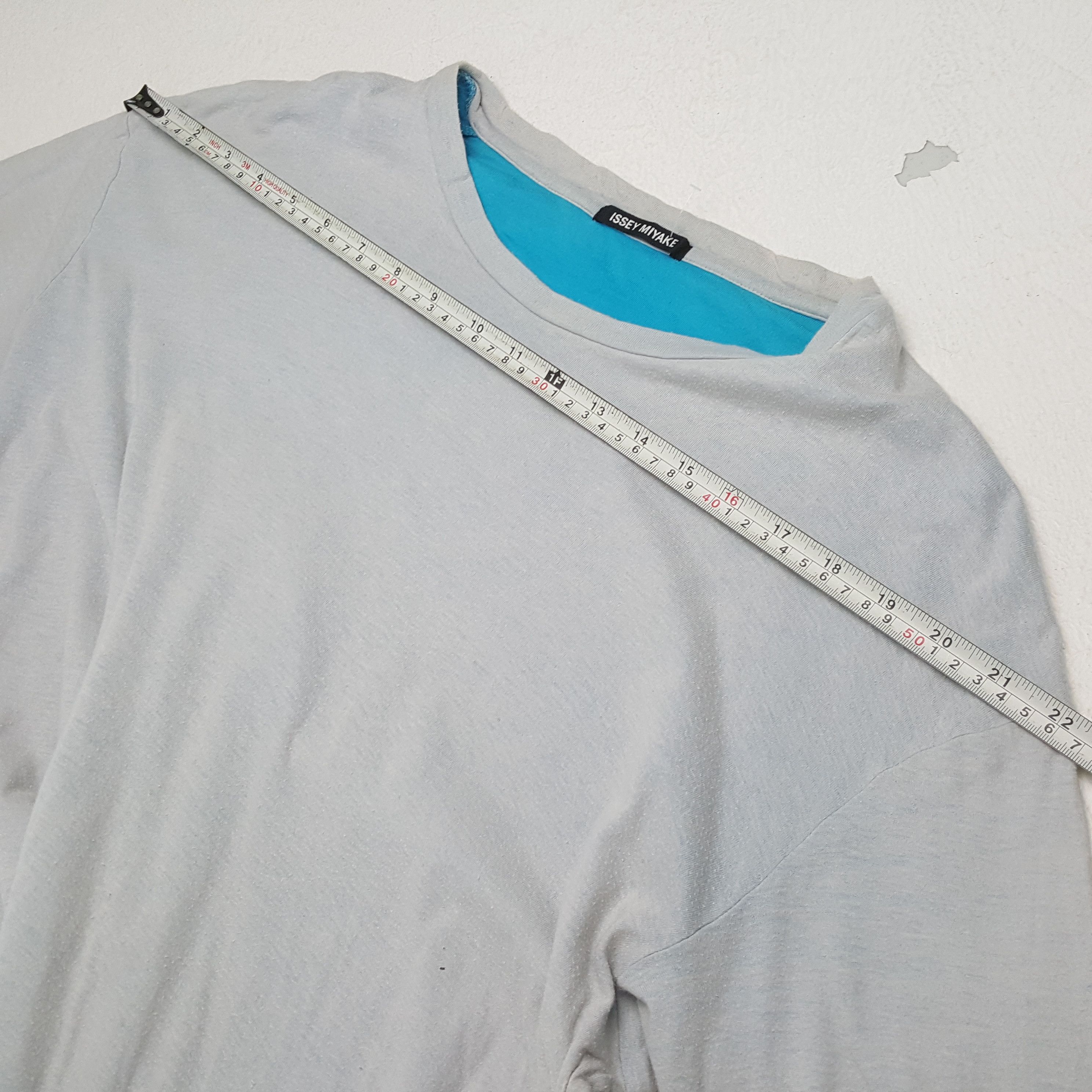 Issey Miyake × Japanese Brand × Vintage ISSEY MIYAKE Japanese Fashion Designer Tshirt Size US XL / EU 56 / 4 - 4 Thumbnail