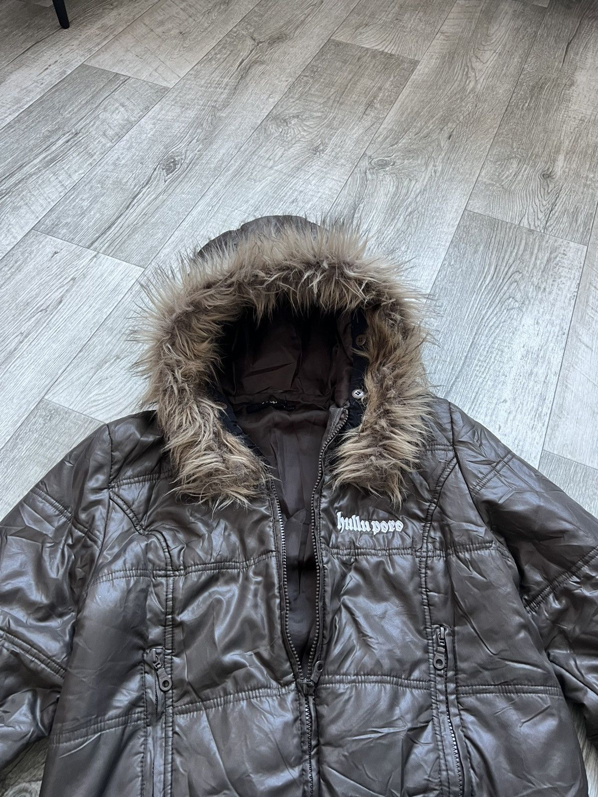 Hysteric Glamour Crazy Vintage Faux Fur Bomber Avant Garde Jacket 00s If Six Size S / US 4 / IT 40 - 6 Thumbnail