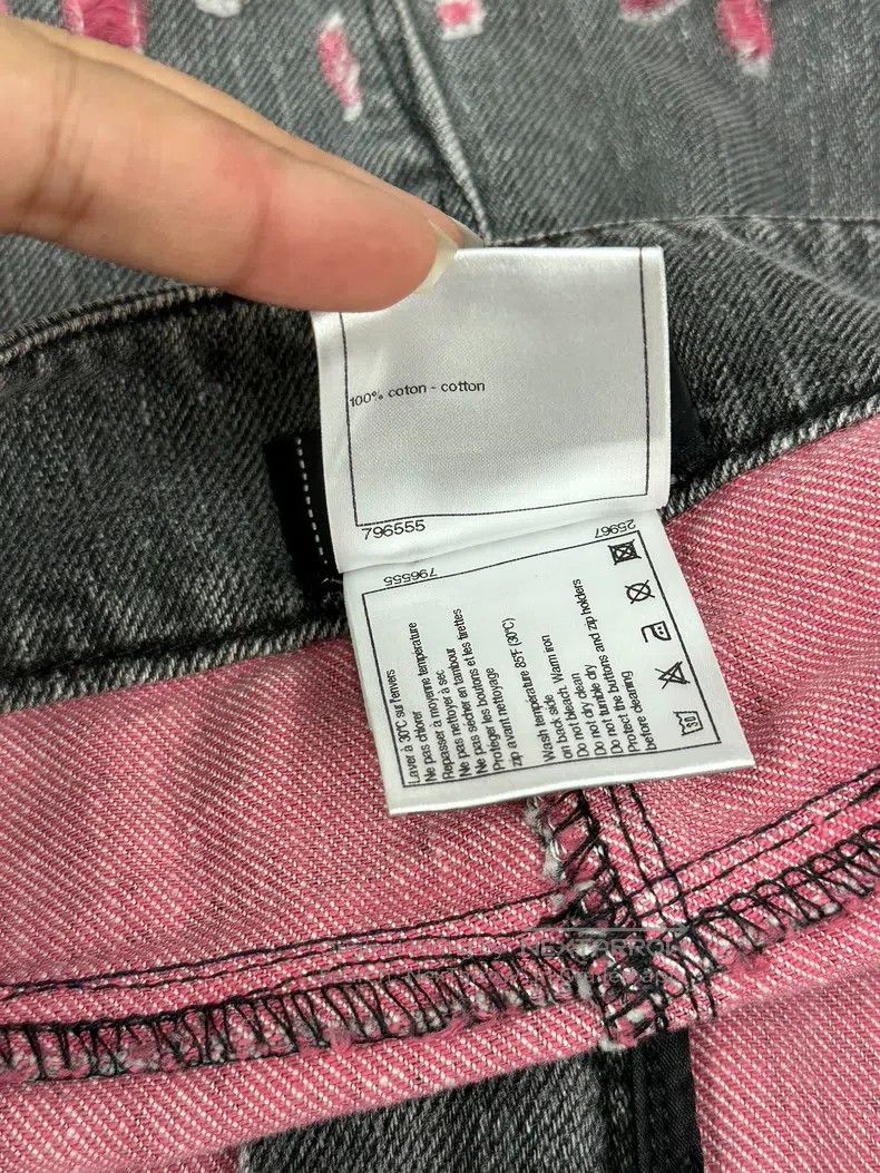 Chanel Chanel 11P gray old hole denim skirt Size 25" / US 0 / IT 36 - 5 Thumbnail
