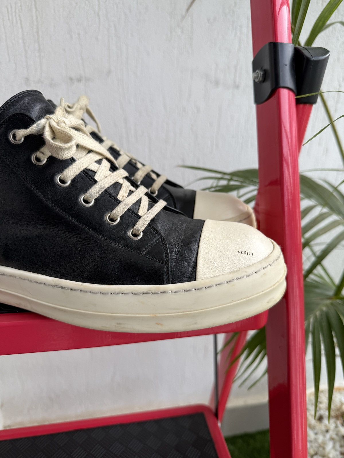 Rick Owens Mainline leather Ramones Size US 9.5 / EU 42-43 - 7 Thumbnail