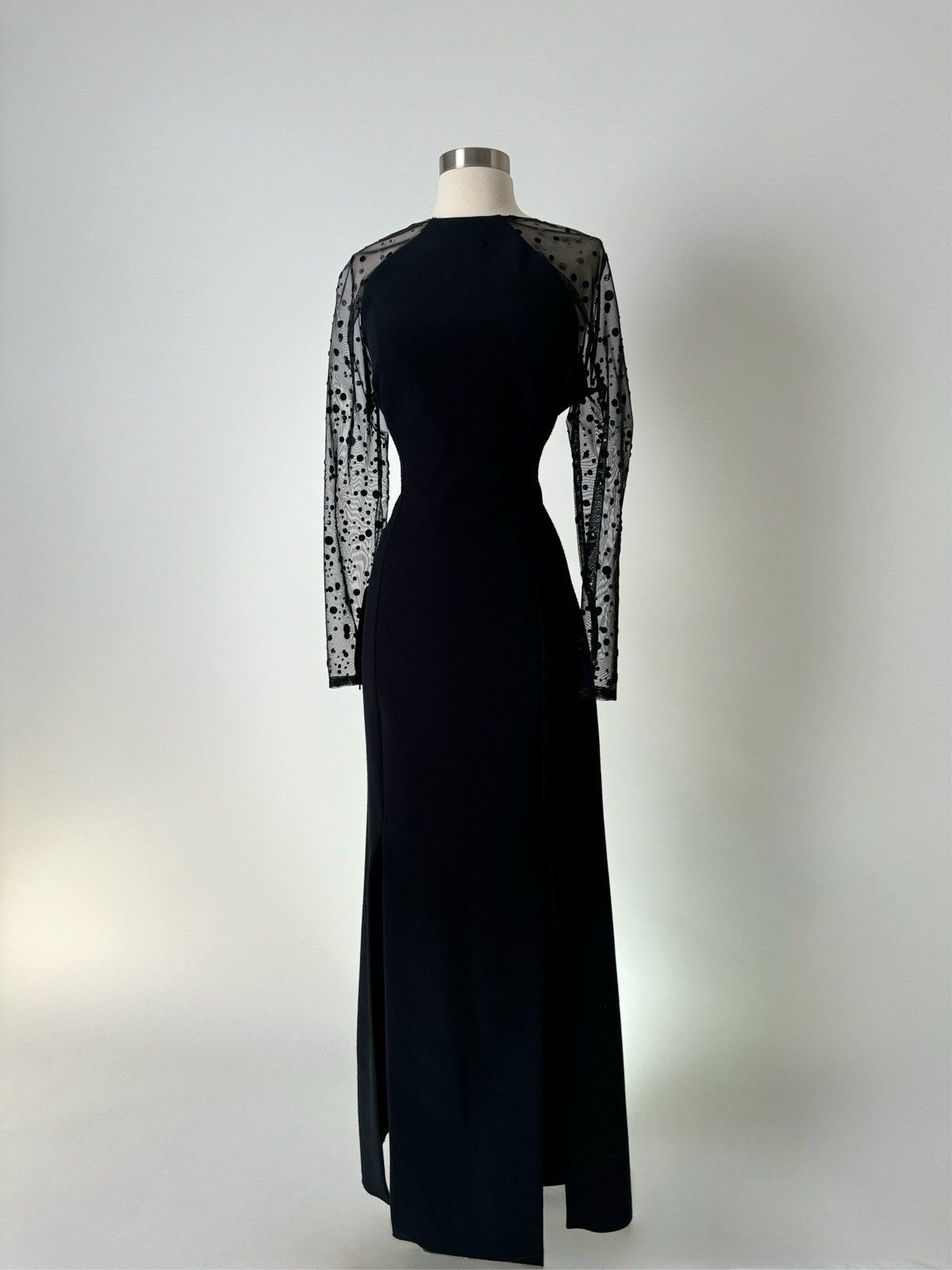 Other Brand New US 12 Safiyaa Evening Maxi Dress in Black Color Size XL / US 12-14 / IT 48-50 - 2 Thumbnail
