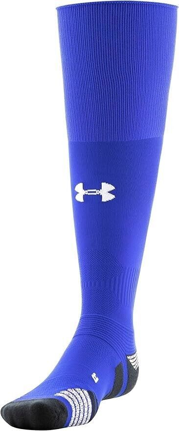 Under Armour Under Armour 1367824 UA Soccer Performance Socks Blue 7-8.5 Size ONE SIZE - 1 Thumbnail