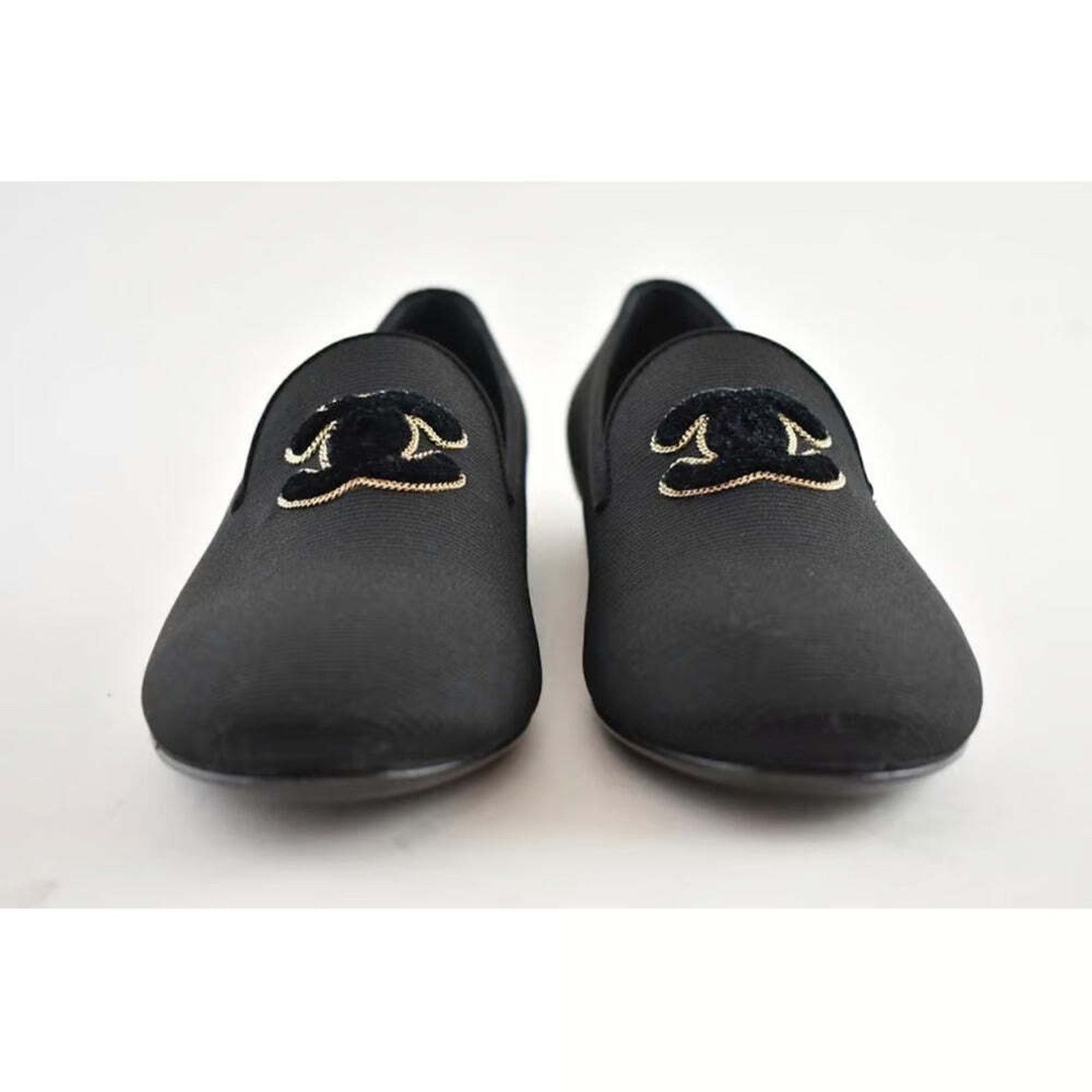 Chanel Grosgrain Chain Around Mule Mocasin Ballet Loafer Flat 34.5 Size US 4.5 / IT 34.5 - 5 Thumbnail