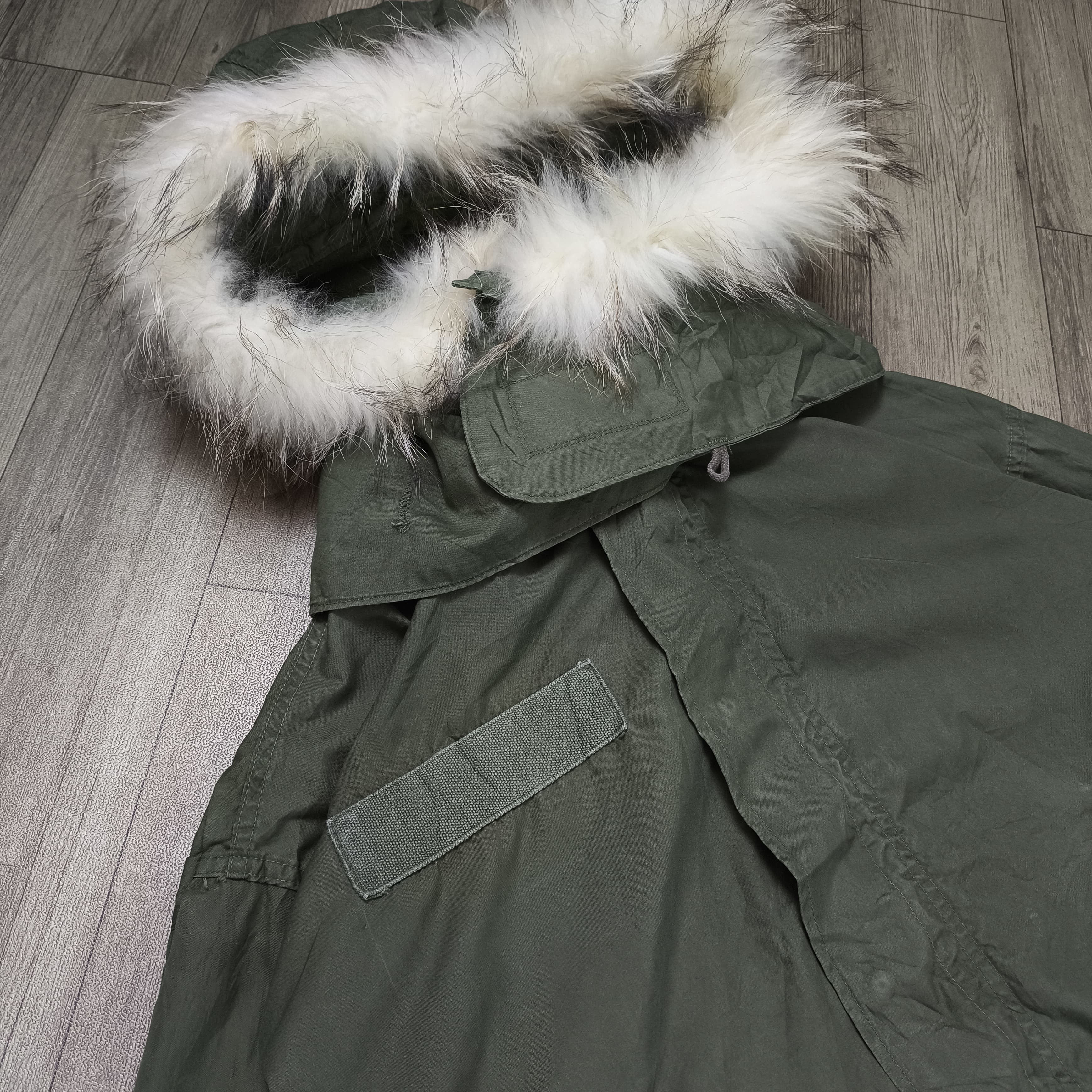Vintage 80's Muveil Mod Coat Remake M-65 US Military Size US M / EU 48-50 / 2 - 8 Thumbnail