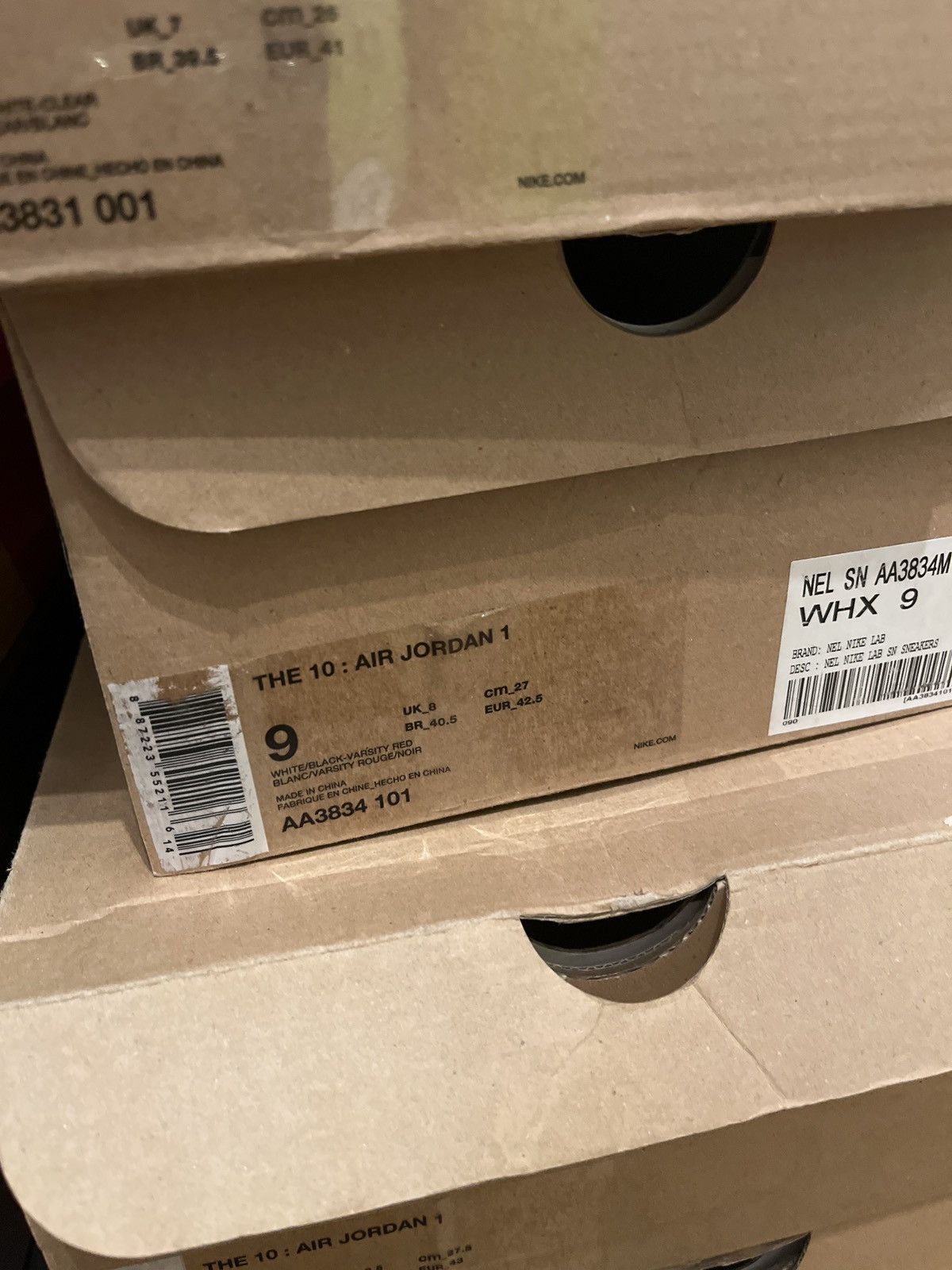 Nike Nike Jordan 1 Chicago Off-White Size US 9 / EU 42 - 8 Thumbnail