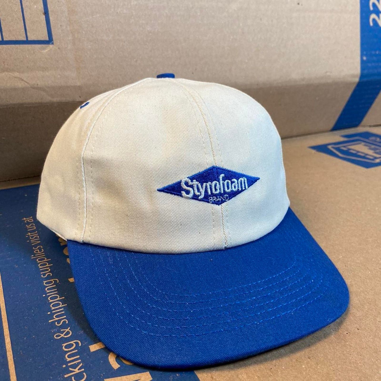 Starter 90s styrofoam hat leather strap Size 34 - 2 Thumbnail