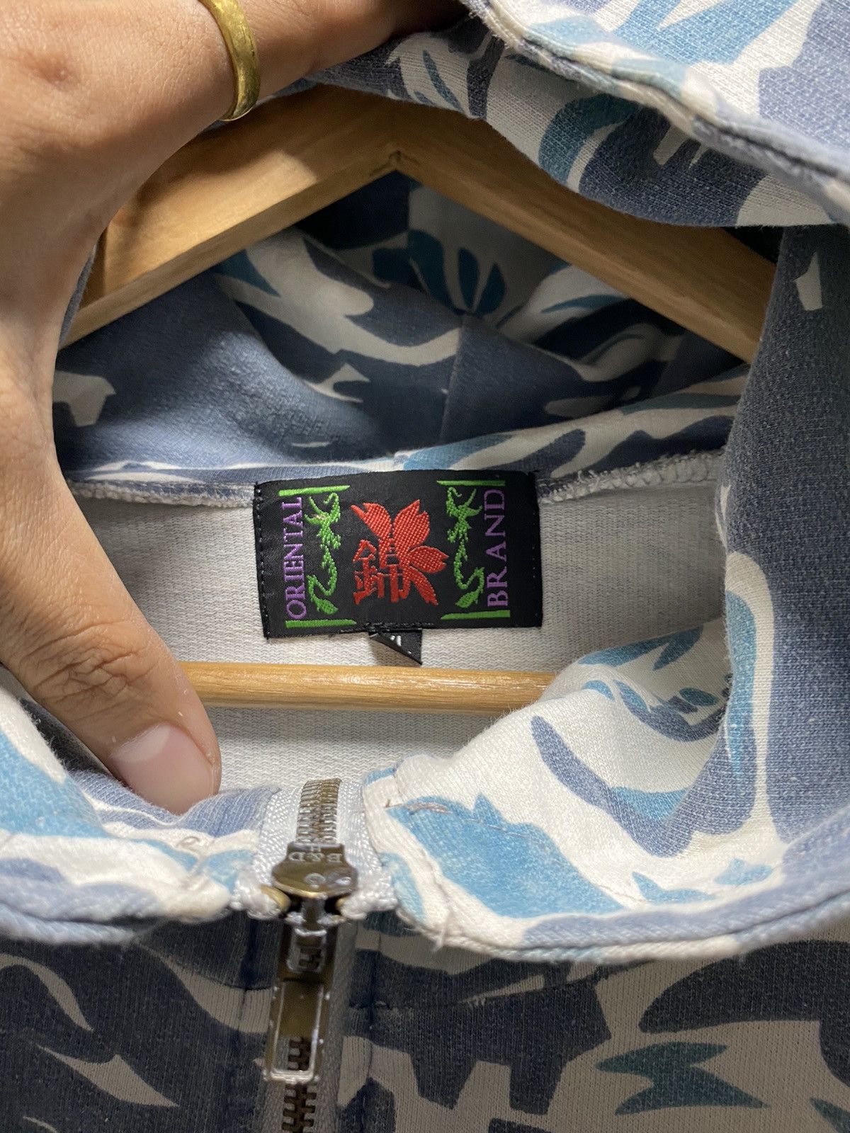 Anime LOGO EVANGELION ZIP HOODIE Size US XL / EU 56 / 4 - 7 Thumbnail