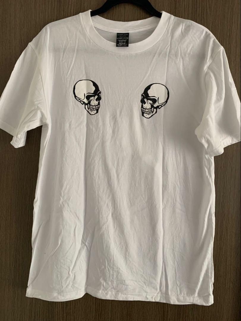 Number (N)ine Double Skull Tee Shirt Size US L / EU 52-54 / 3 - 1 Thumbnail