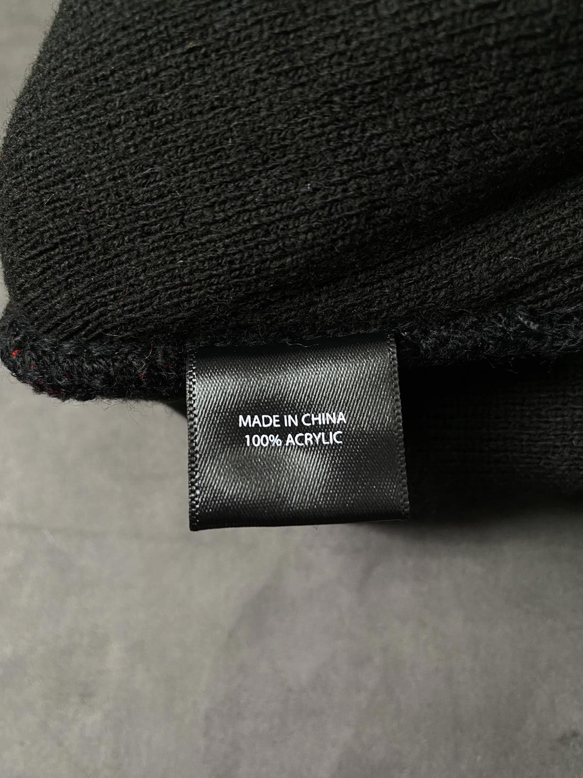 Hypebeast Pleasures Slipknot S No Cuff Knit Skull Cap Black Beanie OS Size ONE SIZE - 8 Thumbnail