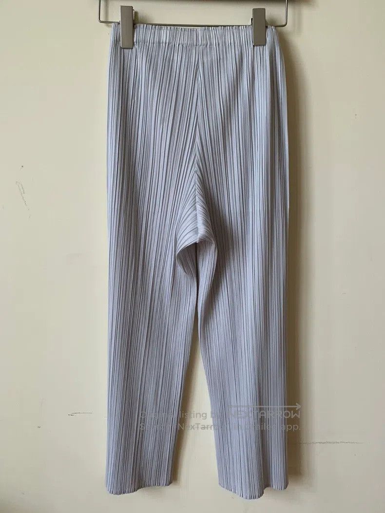 Issey Miyake Issey Miyake Blue Pants Size 26" / US 2 / IT 38 - 2 Thumbnail