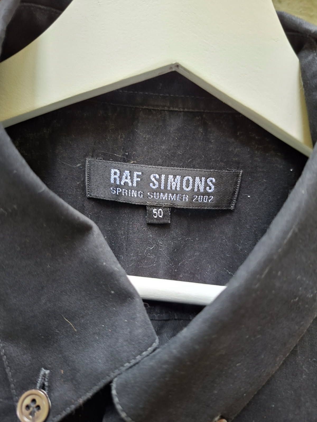 Raf Simons SS2002 Patched Shirt Size US M / EU 48-50 / 2 - 4 Thumbnail