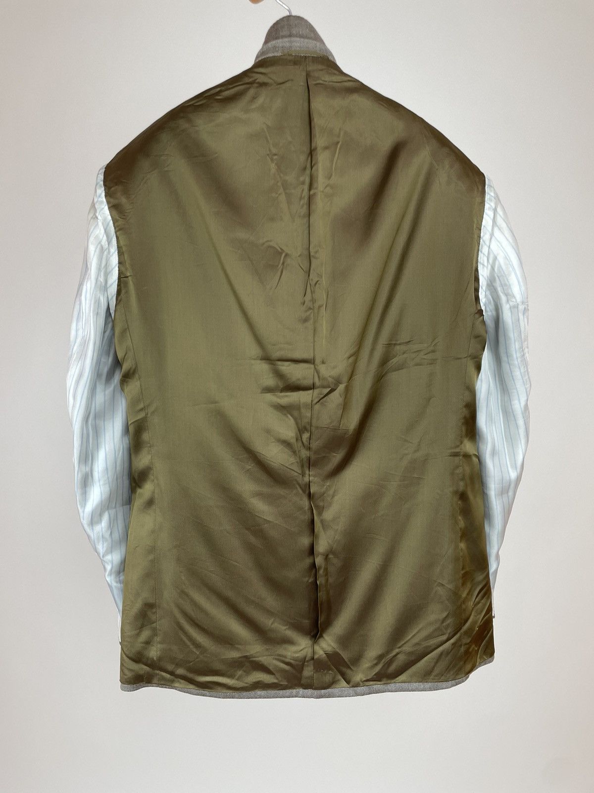 Designer × SCABAL SCABAL Cashmere Blazer one button Mens size 56R Size 46R - 17 Thumbnail