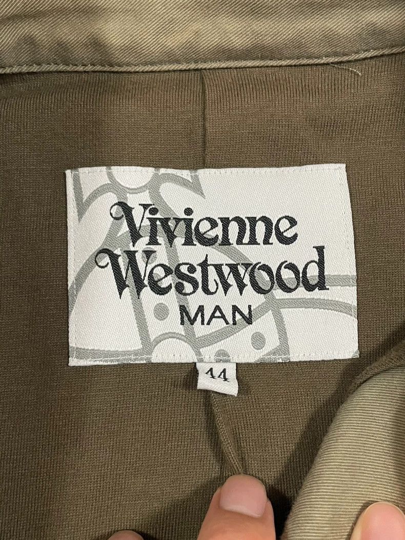 Vivienne Westwood Vivienne Westwood Westwood Gold Buckle Distressed Asymmetri Size US S / EU 44-46 / 1 - 3 Thumbnail