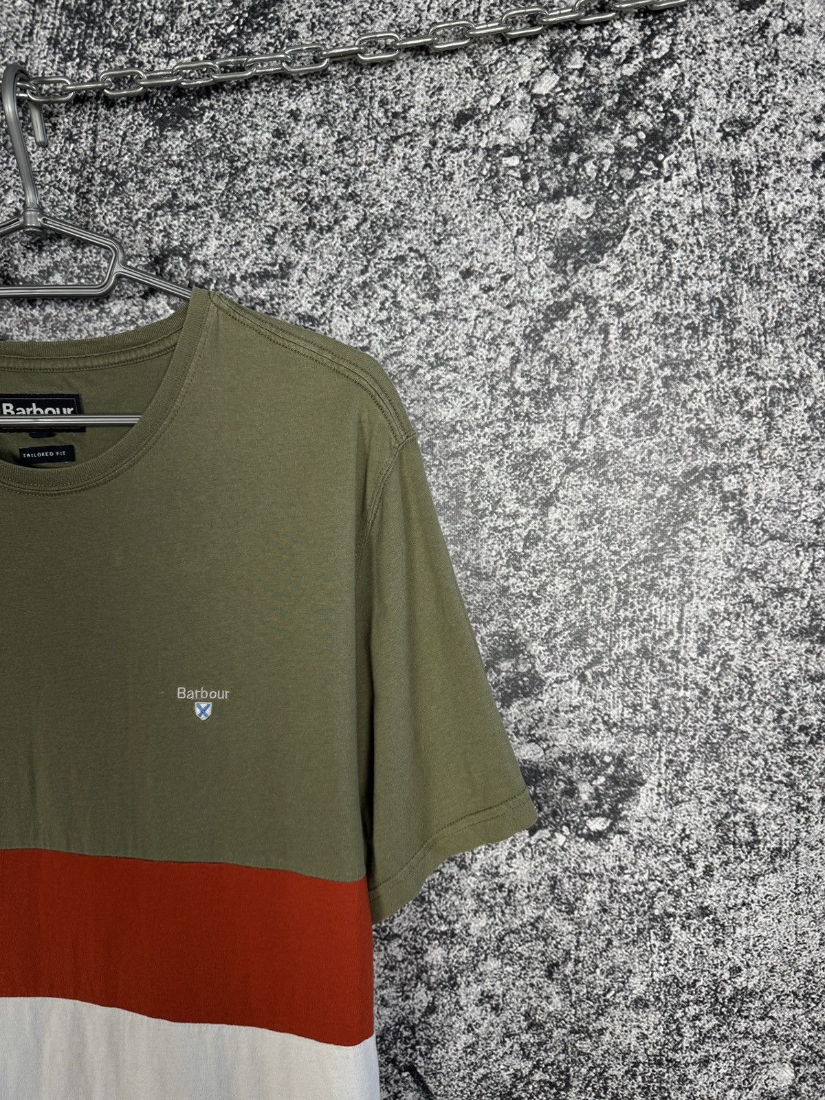 Barbour Men’s Barbour Short Sleeve T-Shirt Tailored Fit Size XL Size US XL / EU 56 / 4 - 2 Thumbnail