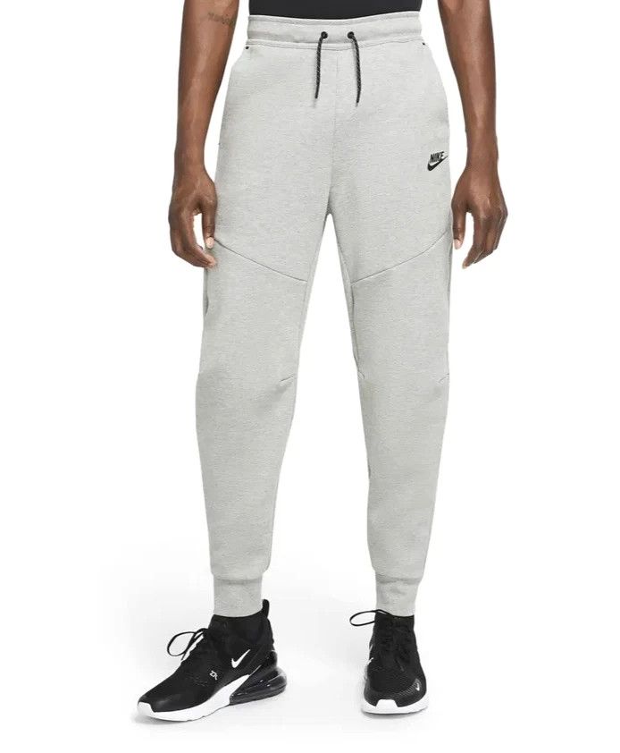 Nike Nike Tech Fleece Pants Men’s Sz M Grey Size US 32 / EU 48 - 3 Thumbnail