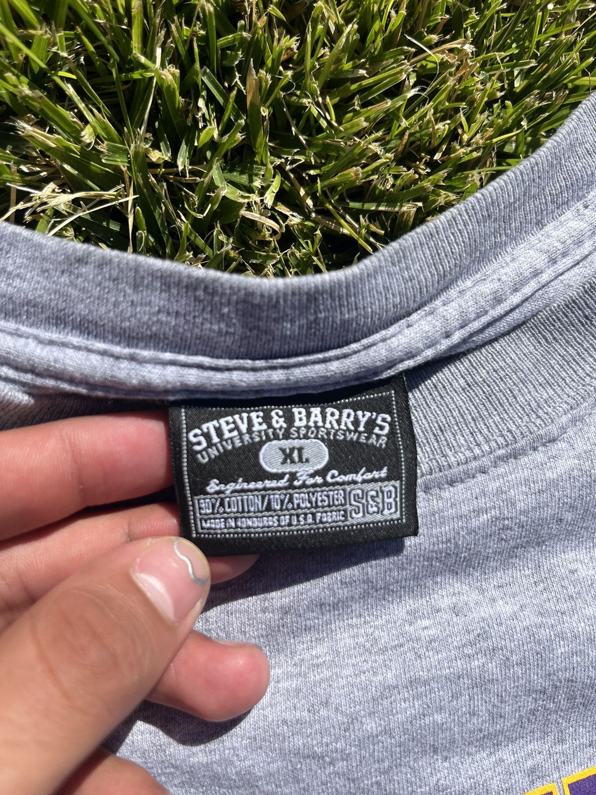 Steve And Barrys × Vintage Steve & Barrys Longsleeve Size US XL / EU 56 / 4 - 3 Thumbnail