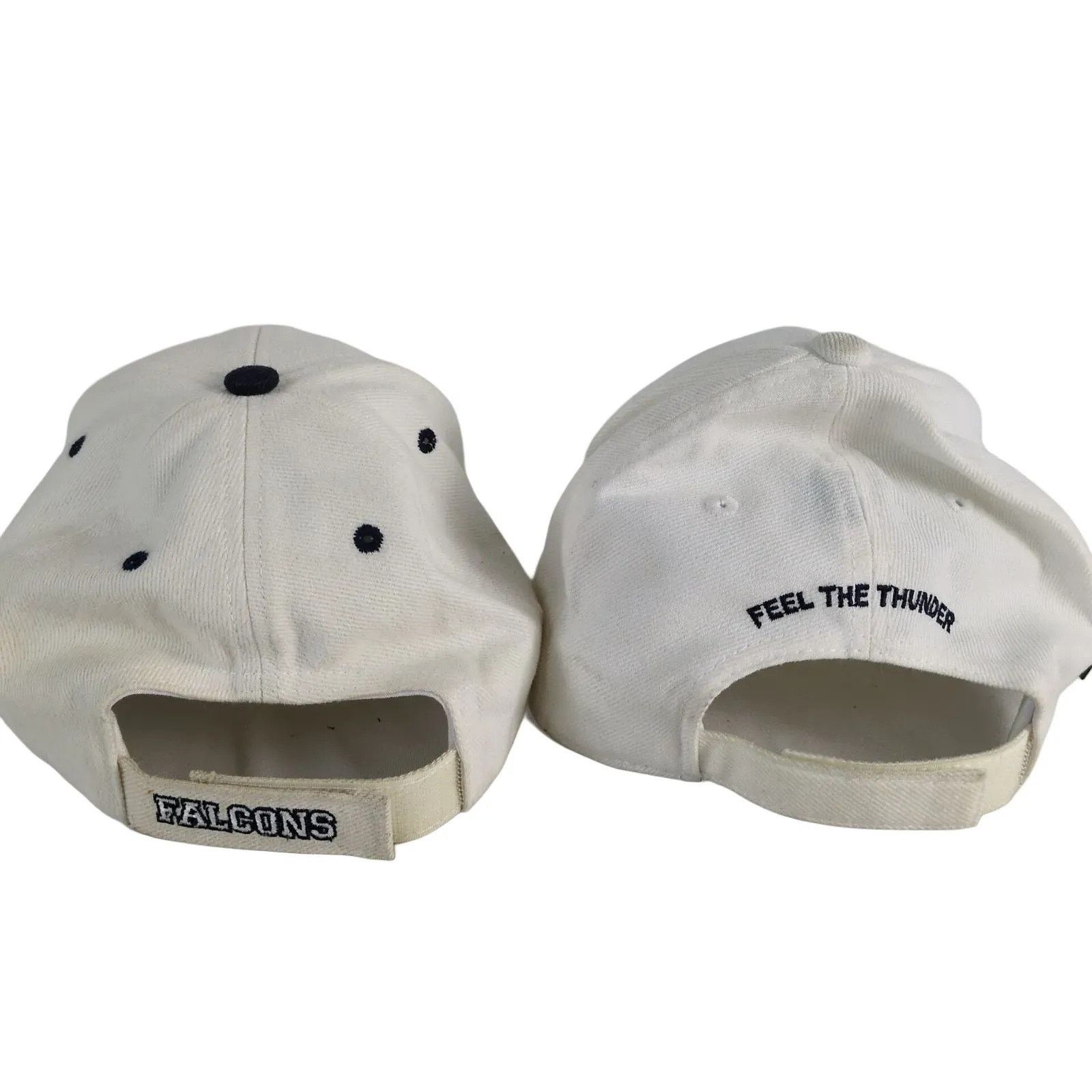 Other Set of 4 United States Air Force White Baseball Hats USAF Size ONE SIZE - 7 Thumbnail