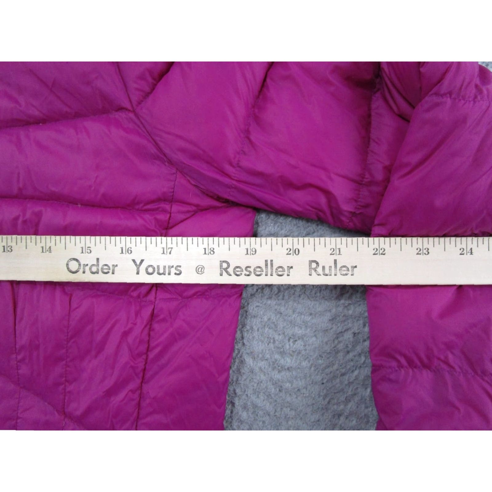 Lands' End VINTAGE Lands' End Down Filled Puffer Jacket Womens XS Pink Outdoor Casual Winter Fall Regular Zip Size XS / US 0-2 / IT 36-38 - 5 Thumbnail