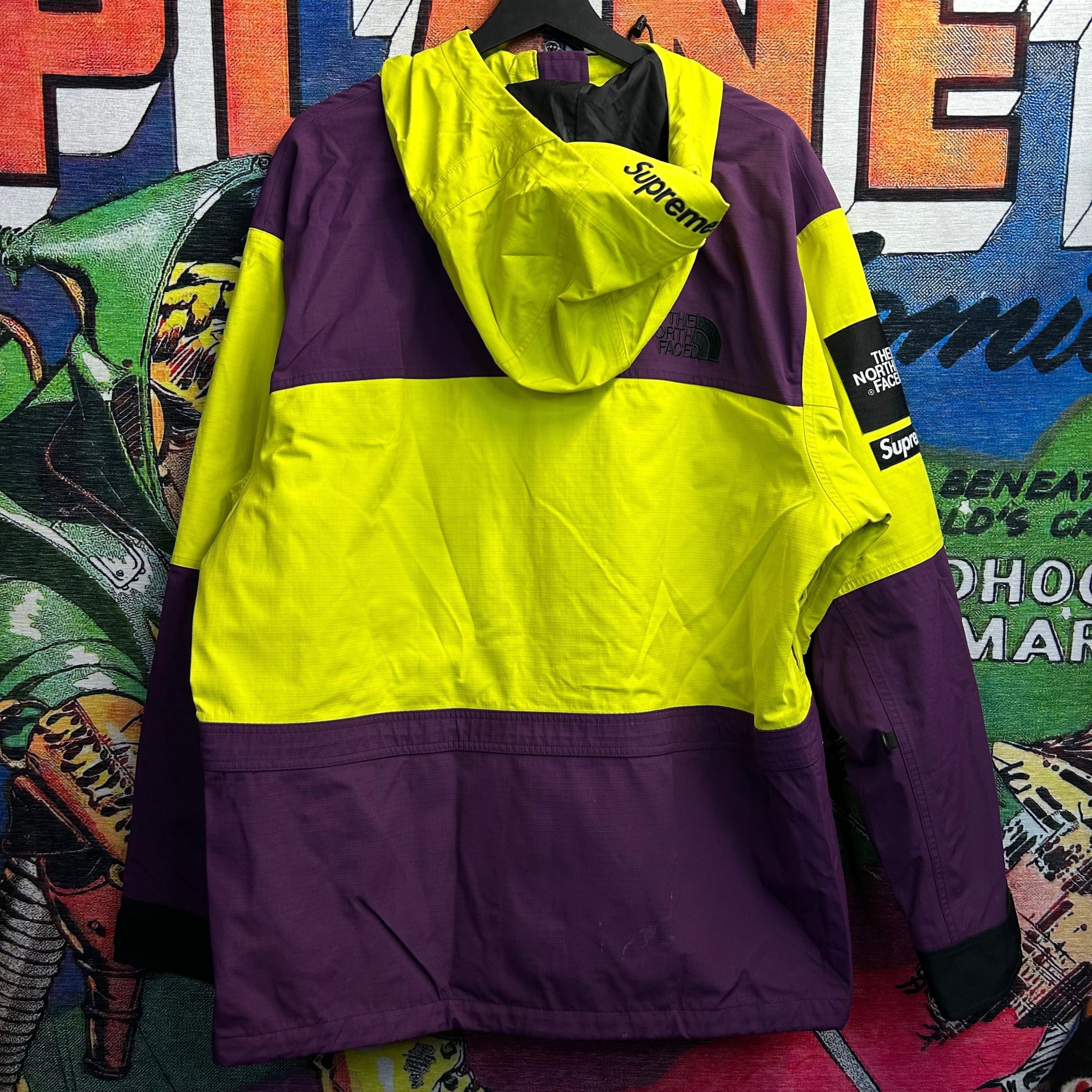 Supreme × The North Face Supreme FW18 The North Face Expedition Jacket Sulphur Sz XL Size US XL / EU 56 / 4 - 2 Thumbnail
