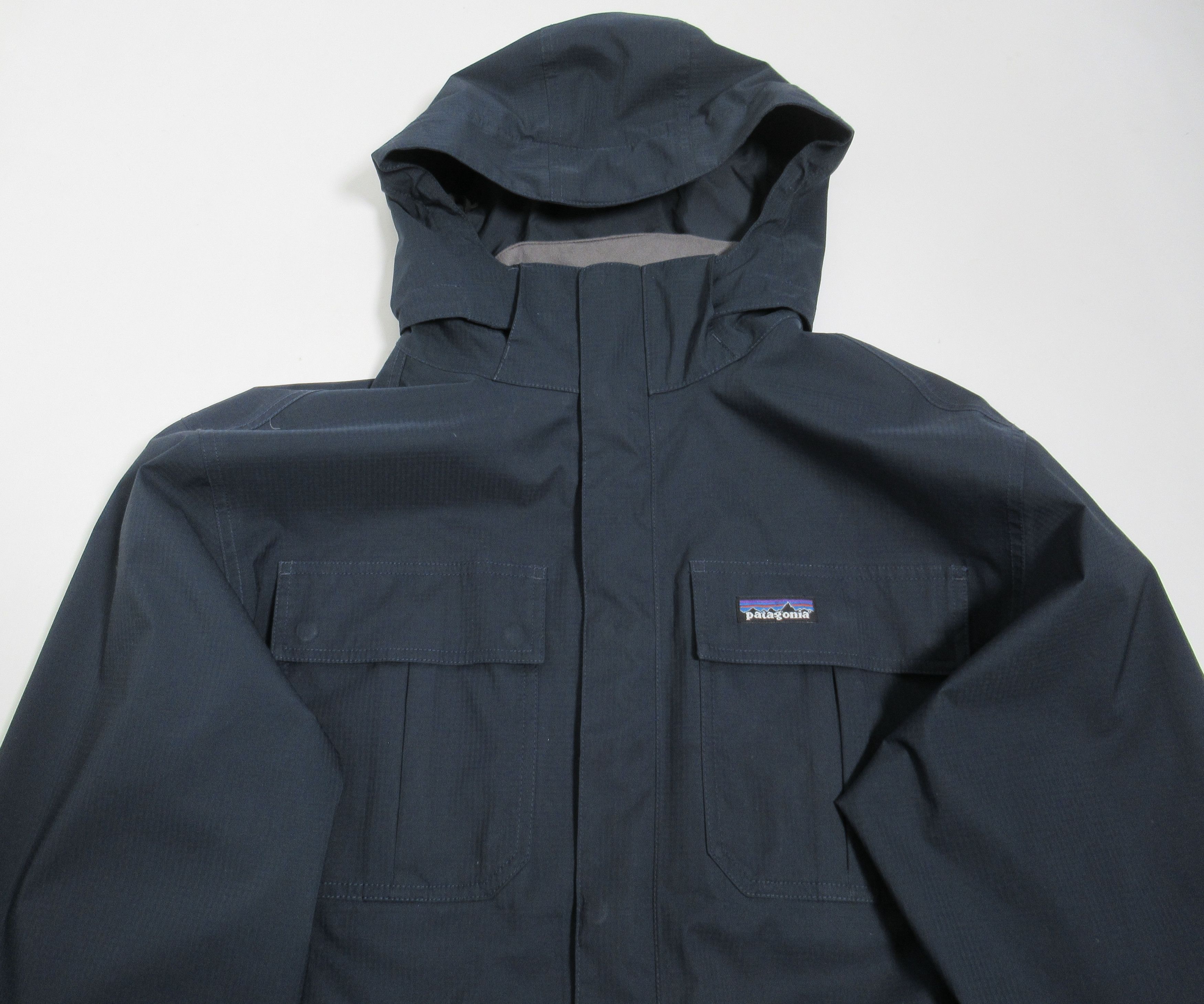 Patagonia Patagonia Men.s Eco Rain Shell Blue Black BLB 27505F0 Size L Size US L / EU 52-54 / 3 - 2 Thumbnail