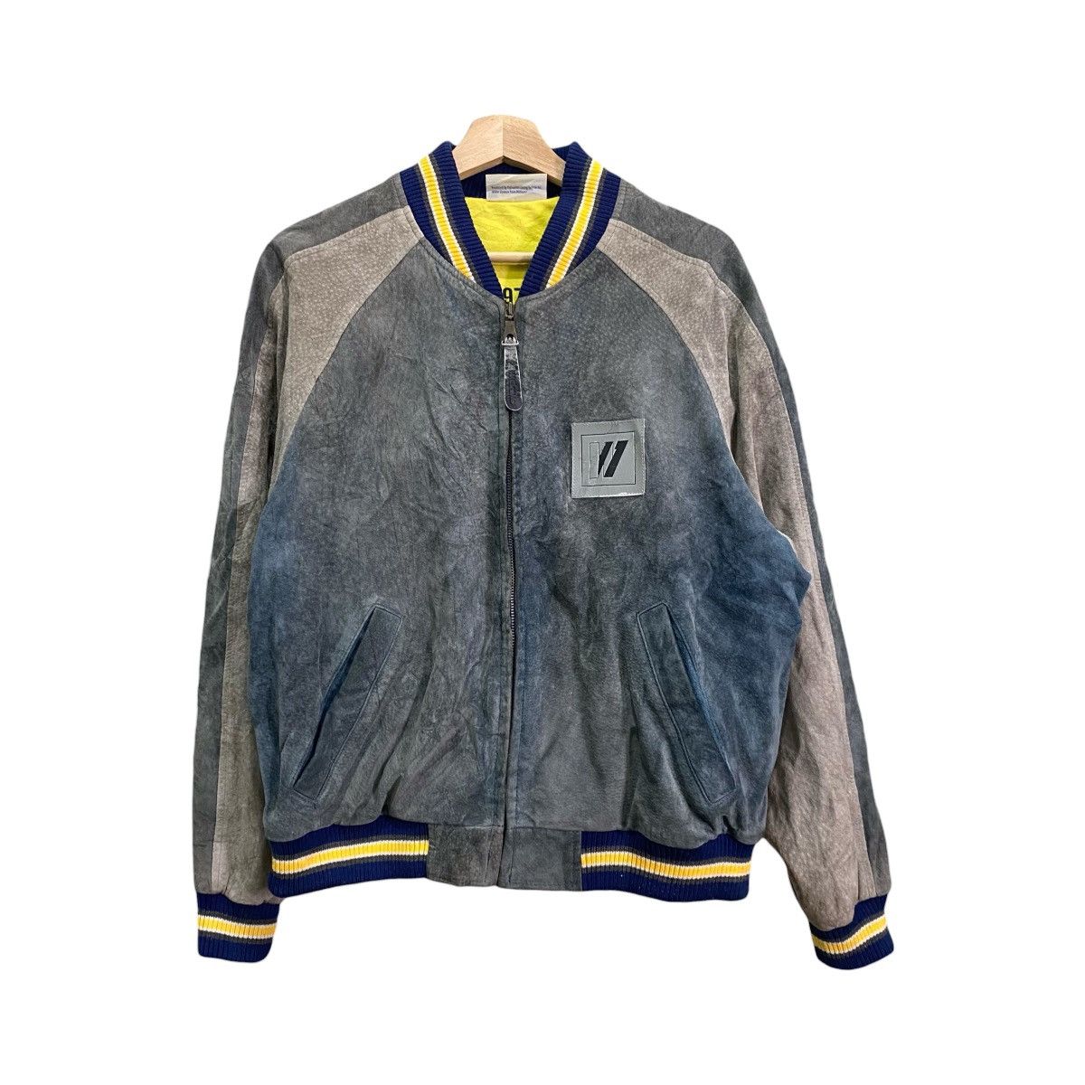 Formula 1 Vintage Williams Renault F1 World Champions Suede Bomber Size US M / EU 48-50 / 2 - 2 Thumbnail