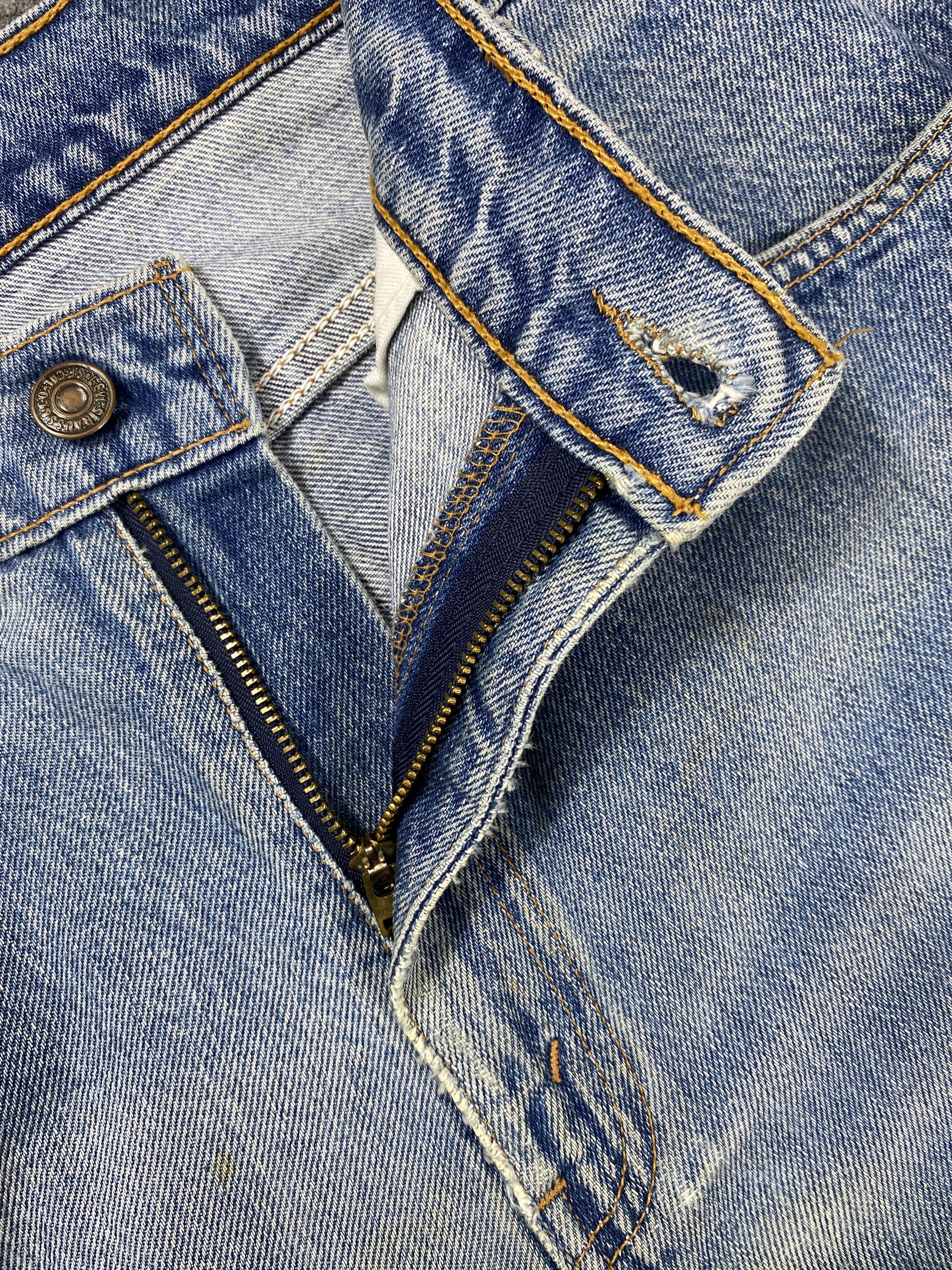Levi's Distressed Blue Vintage Levi's 612 Orange Tab 35x29 -JN2312 Size US 35 - 6 Thumbnail