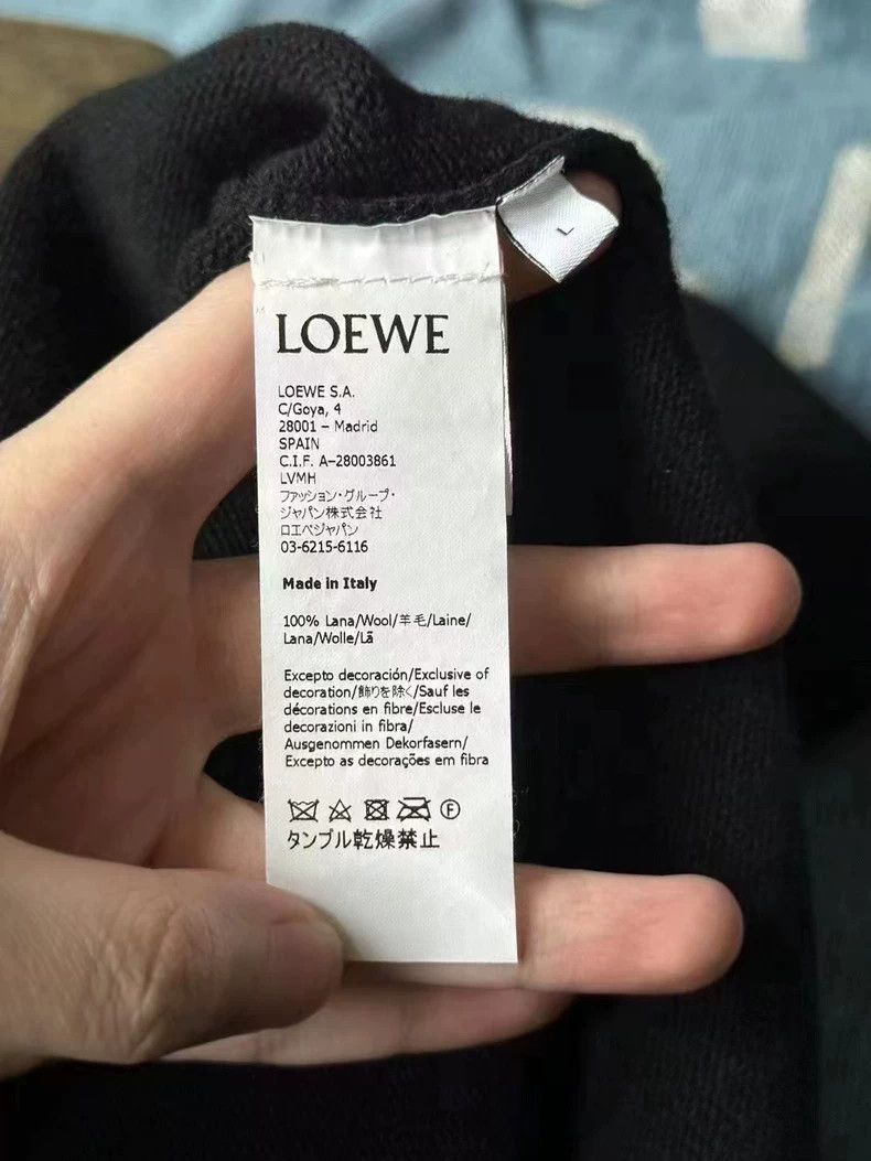 Loewe LOEWE Embroidered logo sweater Size L / US 10 / IT 46 - 4 Thumbnail