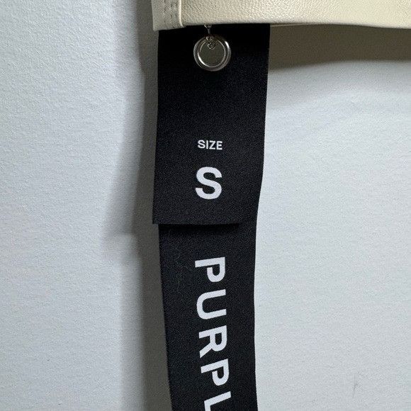 Purple Brand Purple Brand Leather Camp Shirt Off White Men’s Size Small Size US S / EU 44-46 / 1 - 4 Thumbnail