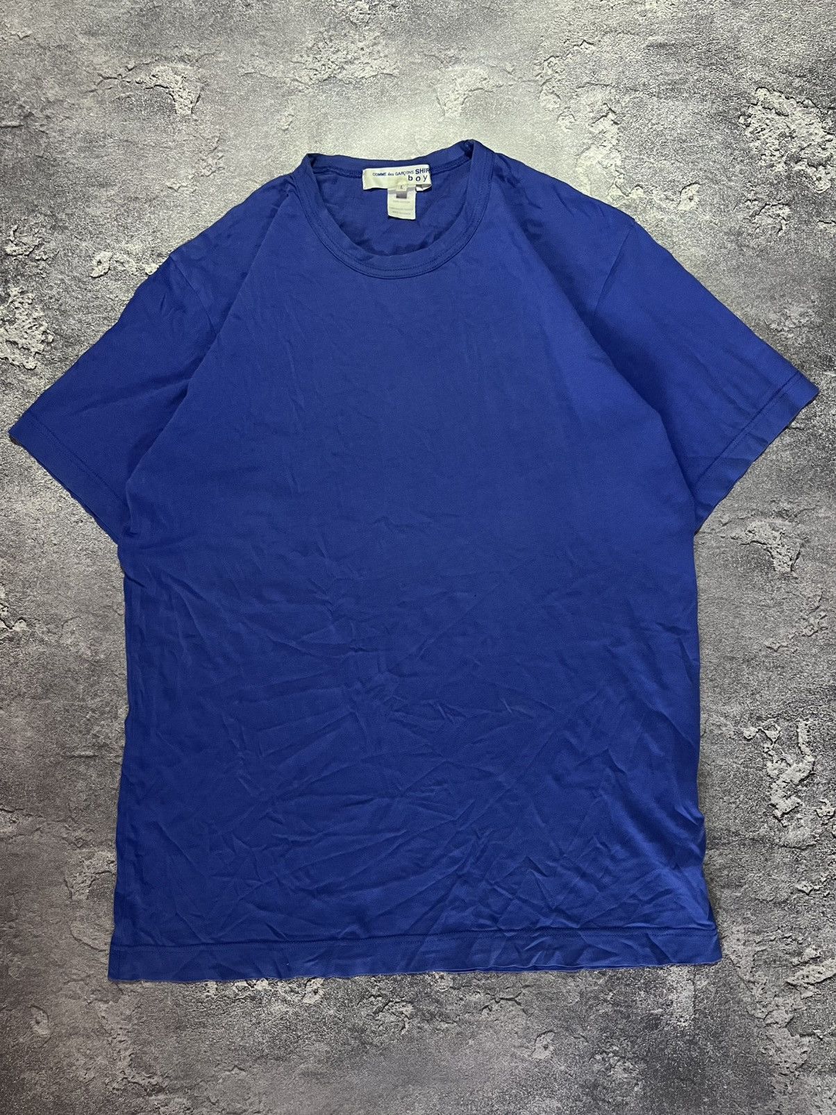 Comme des Garcons SHIRT RARE Comme Des Garcons CDG Shirt Tee Japanese Brand Size US L / EU 52-54 / 3 - 3 Thumbnail